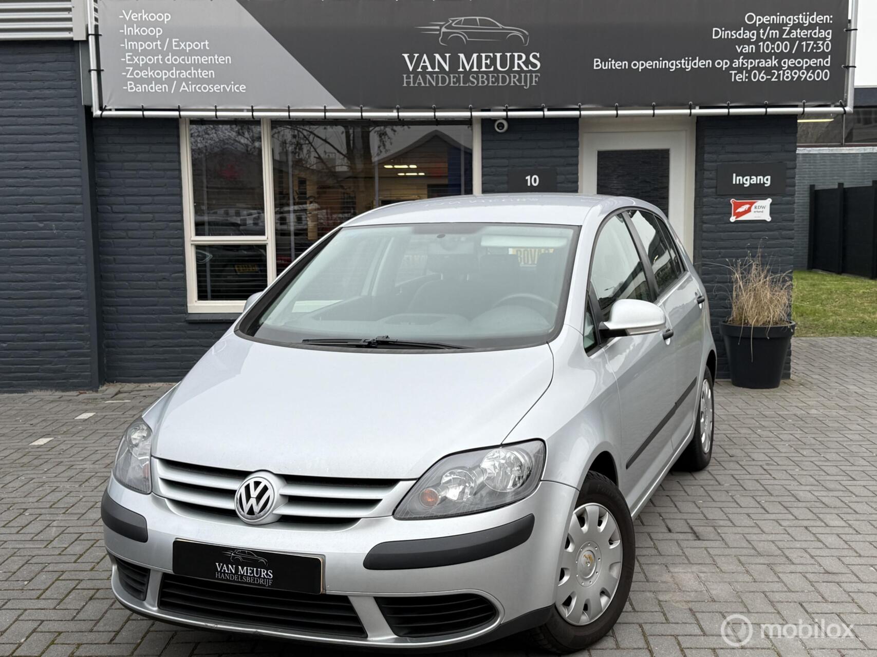 Volkswagen Golf Plus 1.6 FSI Comfortline, airco, trekhaak, apk 02-2027 2005 - voorkant