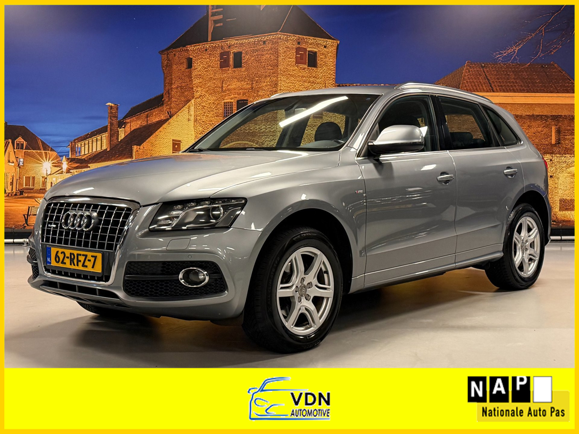Audi Audi Q5 2.0 TFSI Quattro Pro Line S Automaat Xenon Camera 2010 - voorkant