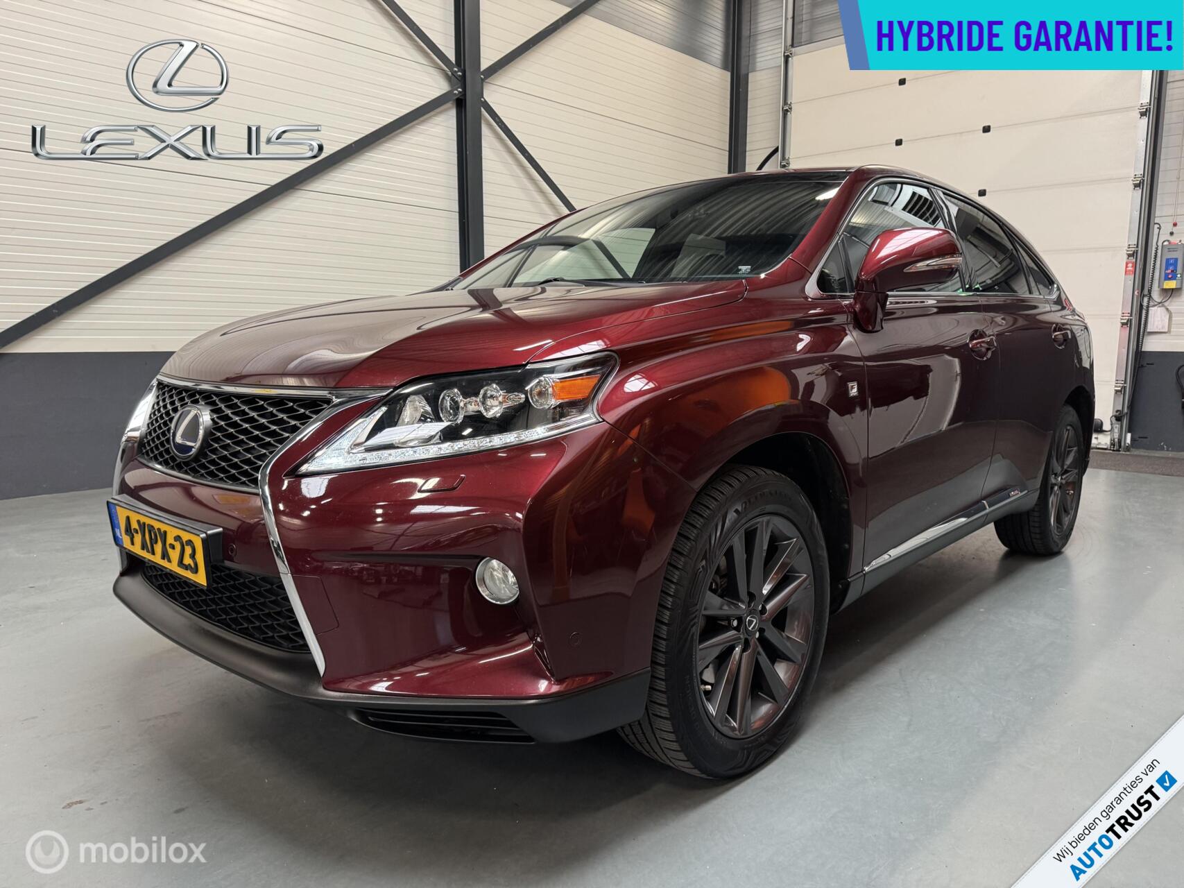 Lexus Lexus Rx450h 450h 4WD F-Sport Schuifdak|Trekhaak|NL-Auto! 2014 - voorkant