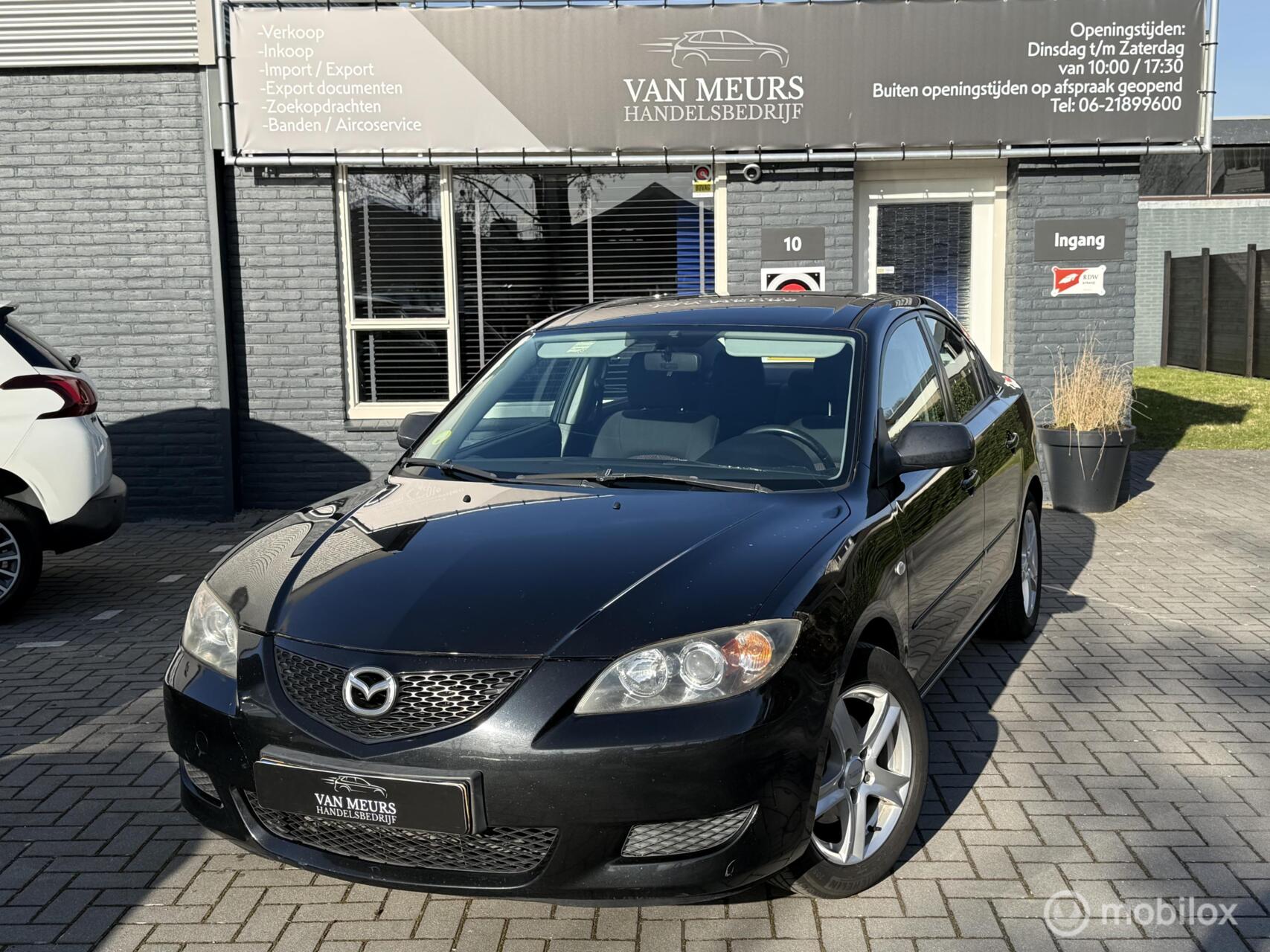 Mazda Mazda 3 1.6 S-VT Touring, Airco, trekhaak, apk 04-2027 2007 - voorkant