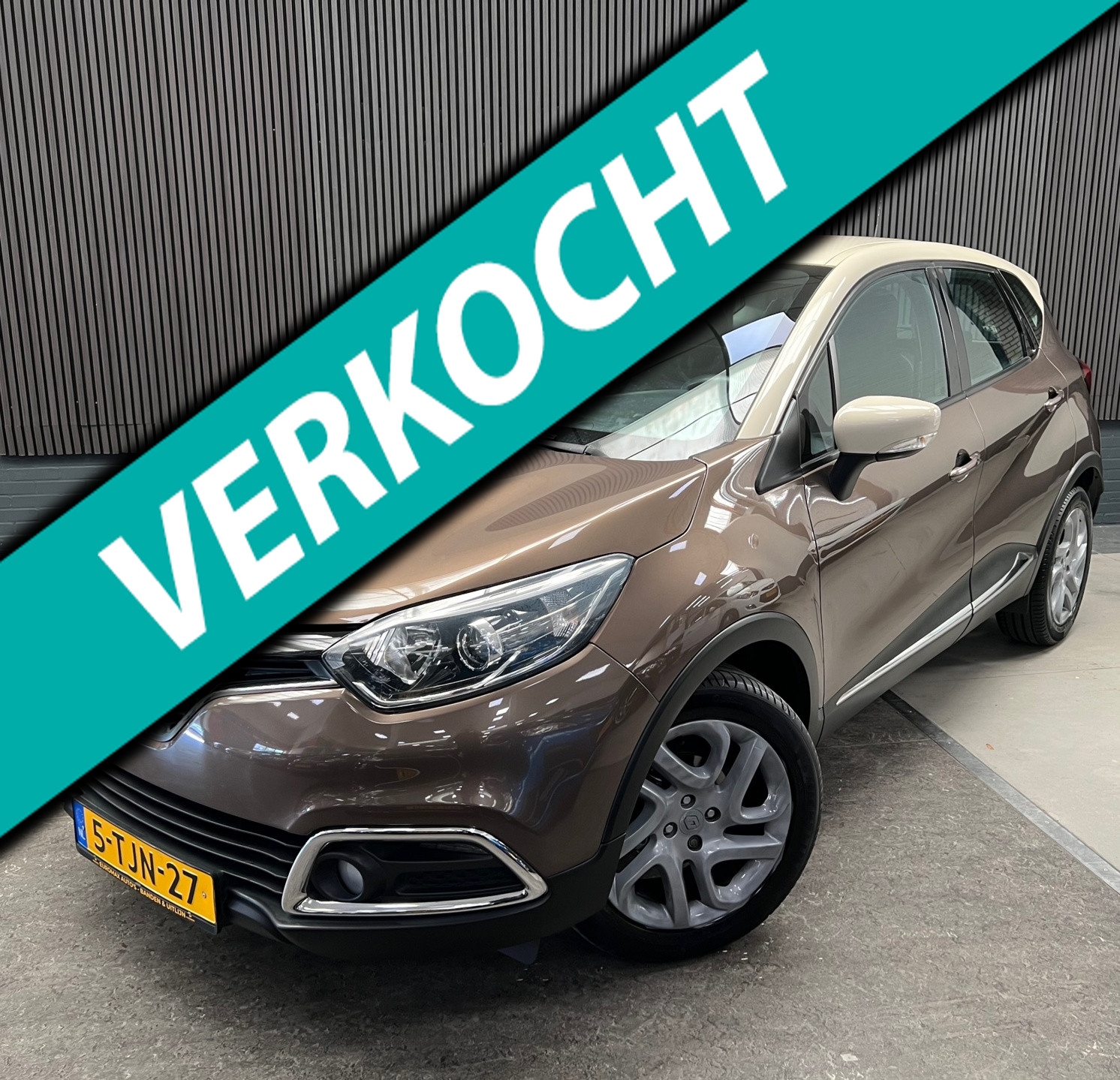 Renault Captur 0.9 TCe Dynamique NAP - Achteruitcamera - parksensor - Airco - Cruise. 2014 - voorkant