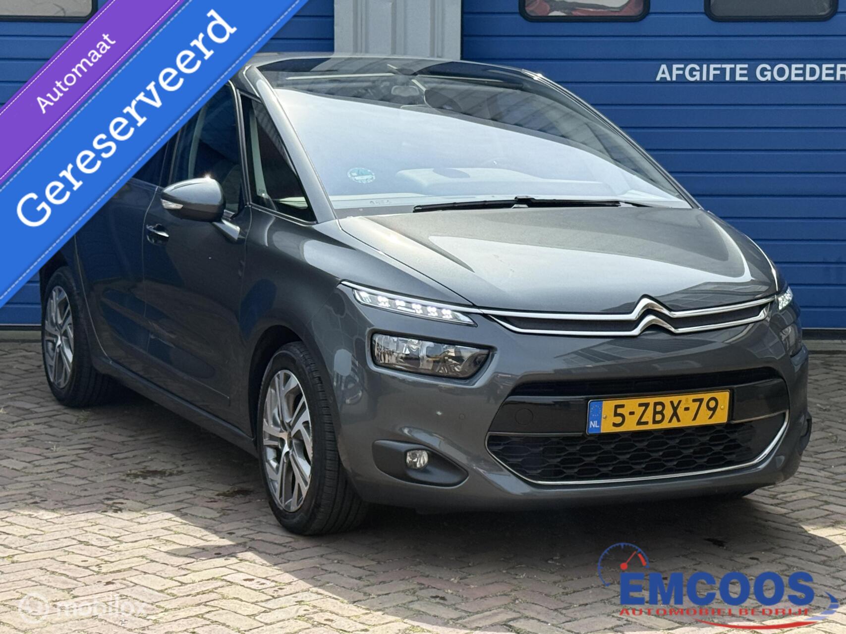 Citroen C4 Picasso 1.6 e-THP Intensive * Automaat * Leder * Camera * Navi * Keyless 2015 - voorkant