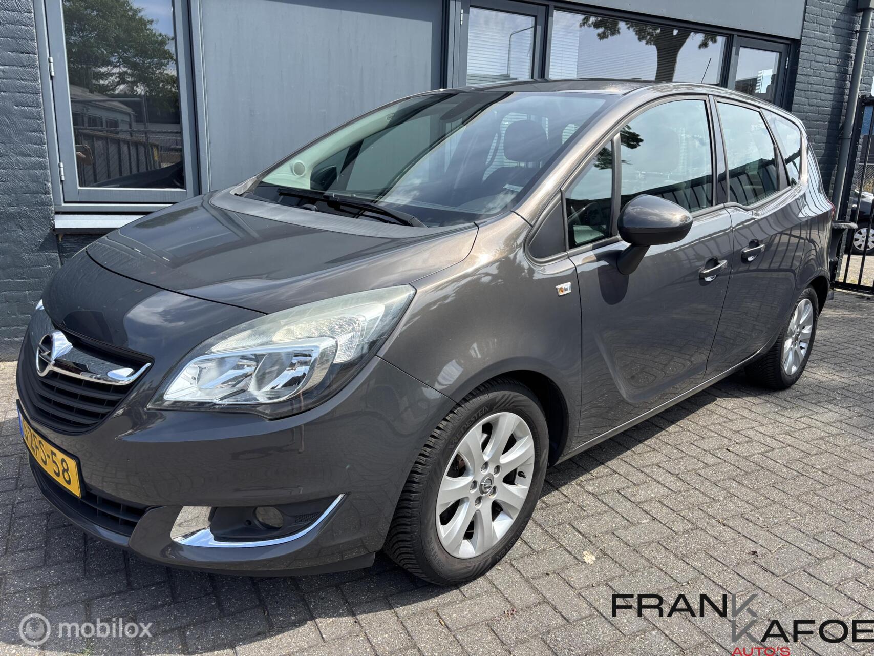 Opel Meriva 1.4 Turbo Edition Airco Cruise LMV Bl.tooth LED 2015 - voorkant