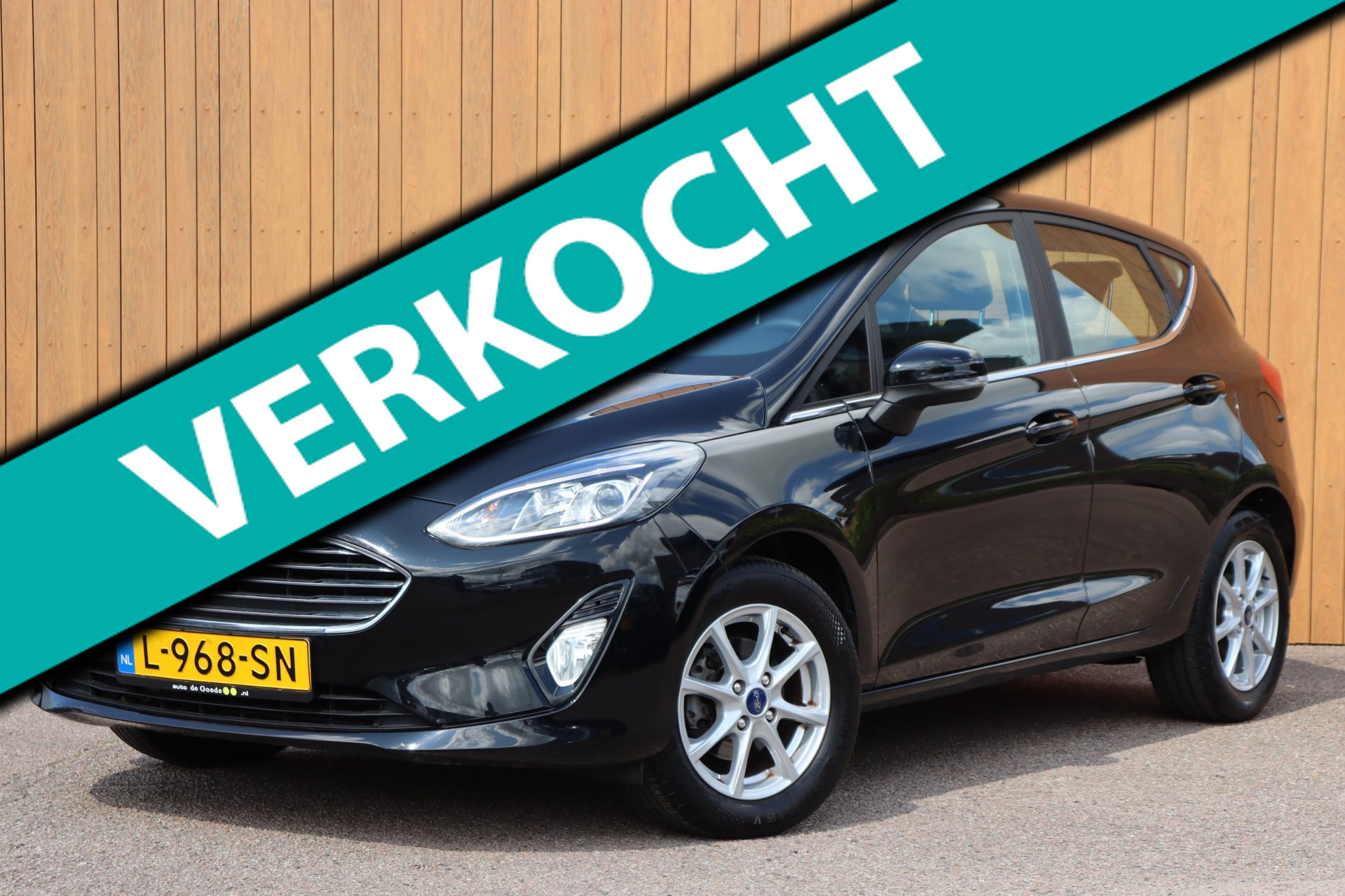 Ford Fiesta 1.0 EcoBoost Titanium org.NL stuur+raam+stoelverw.  pdc 2021 - voorkant