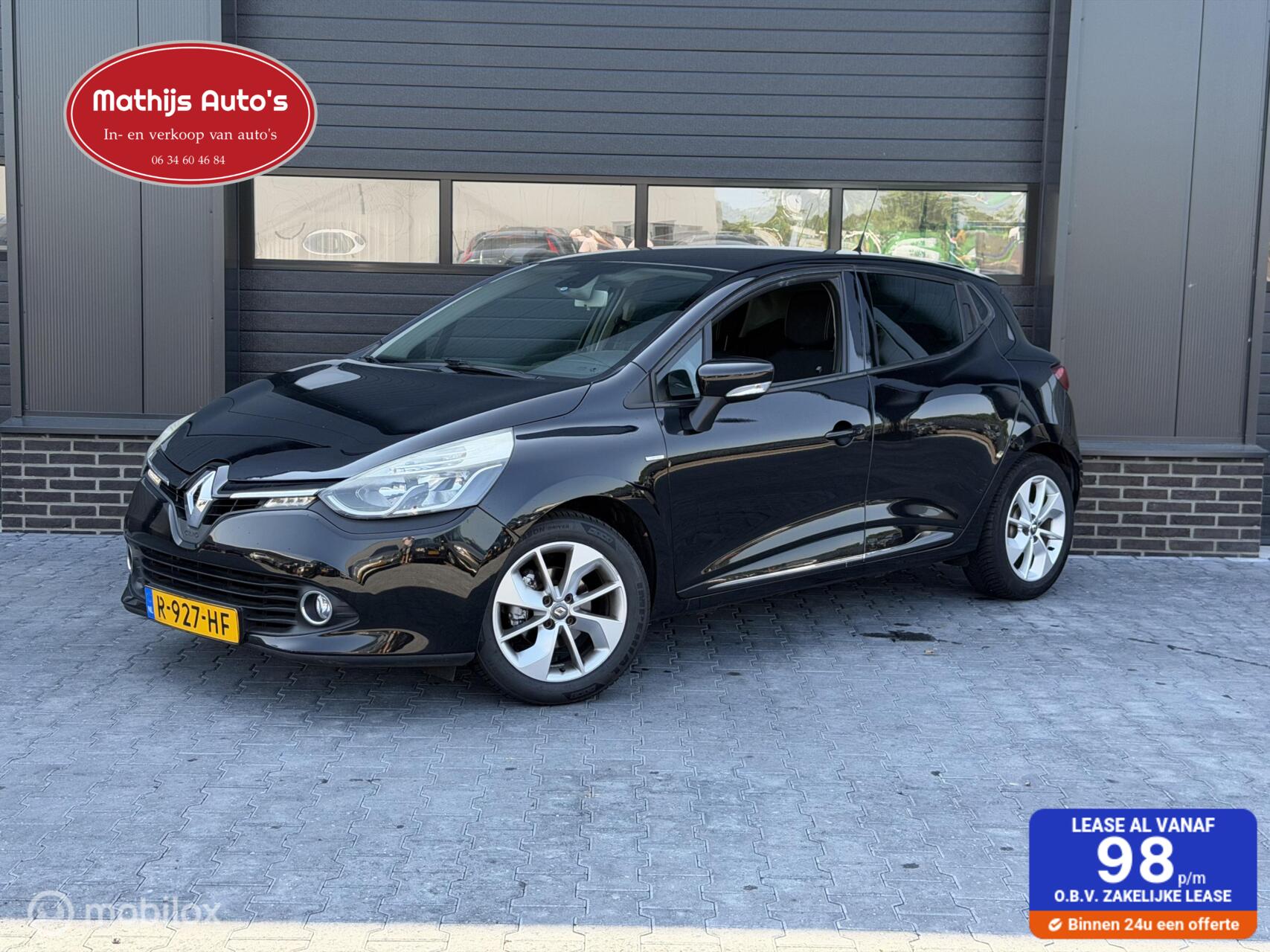 Renault Clio 0.9 TCe Eco2 Limited Climate Cruise! Nieuwe Ketting! 2016 - voorkant