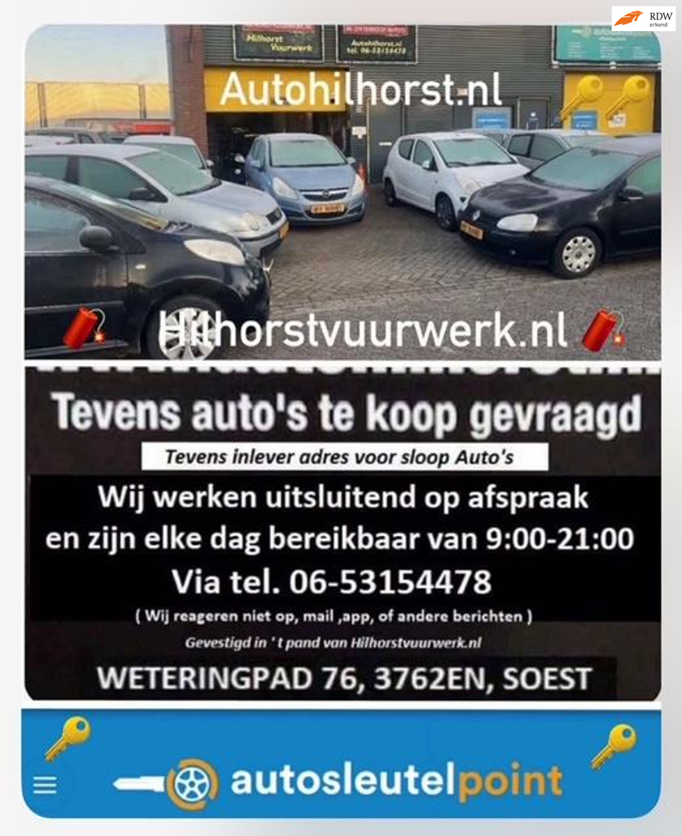 Suzuki Ignis 1.3-16V S-Limited AUTOHILHORST.NL ( UITSLUITEND OP AFSPRAAK, ELKE DAG VAN 9:00-21:00 TEL.06-53154478 ) 2003 - voorkant