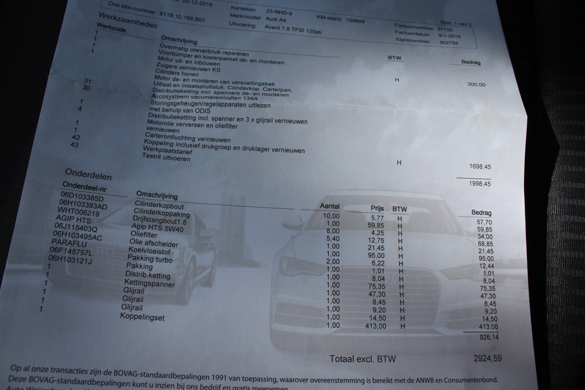 Foto van Audi Audi A4