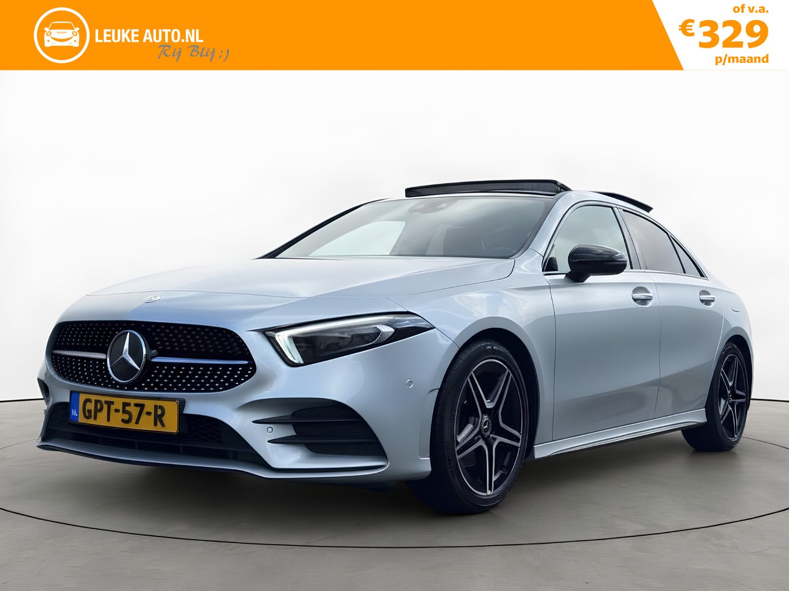 Mercedes-Benz A 200 Limo 200 163PK Premium+ AMG 2019 - voorkant