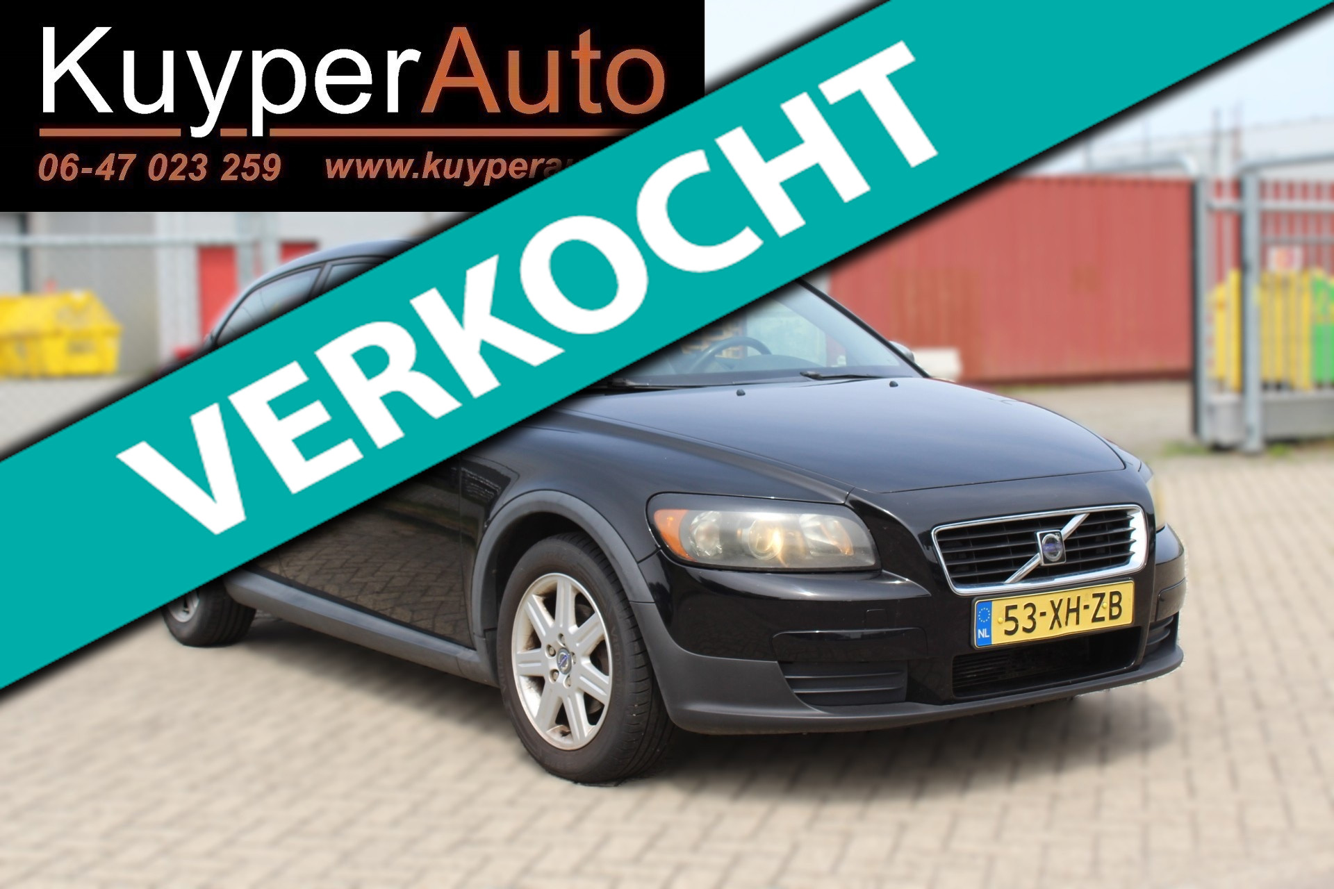 Volvo C30 1.8 leder cruise verw stoelen 2007 - voorkant
