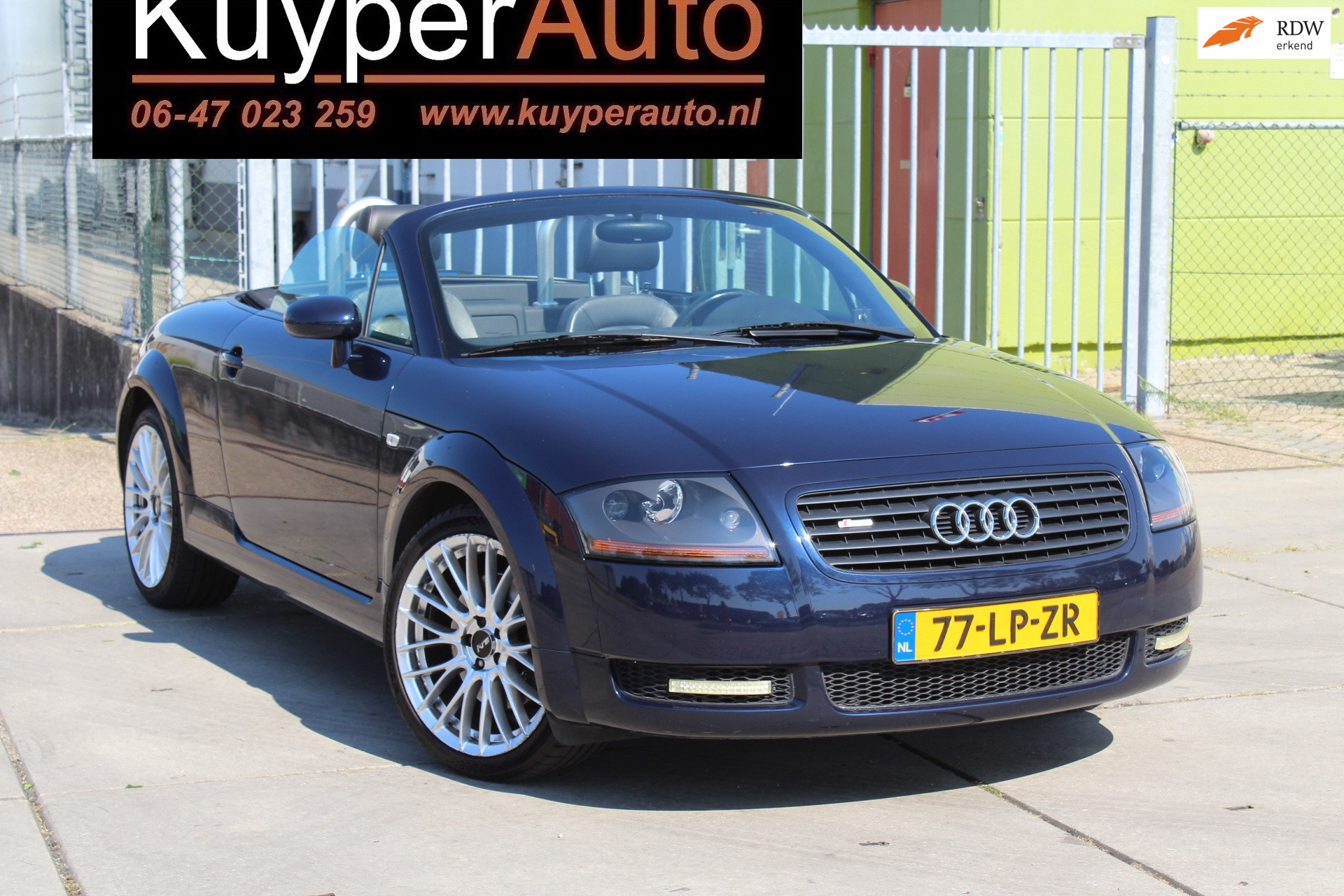 Audi Audi TT 1.8 5V Turbo elektr kap leder bose 2003 - voorkant