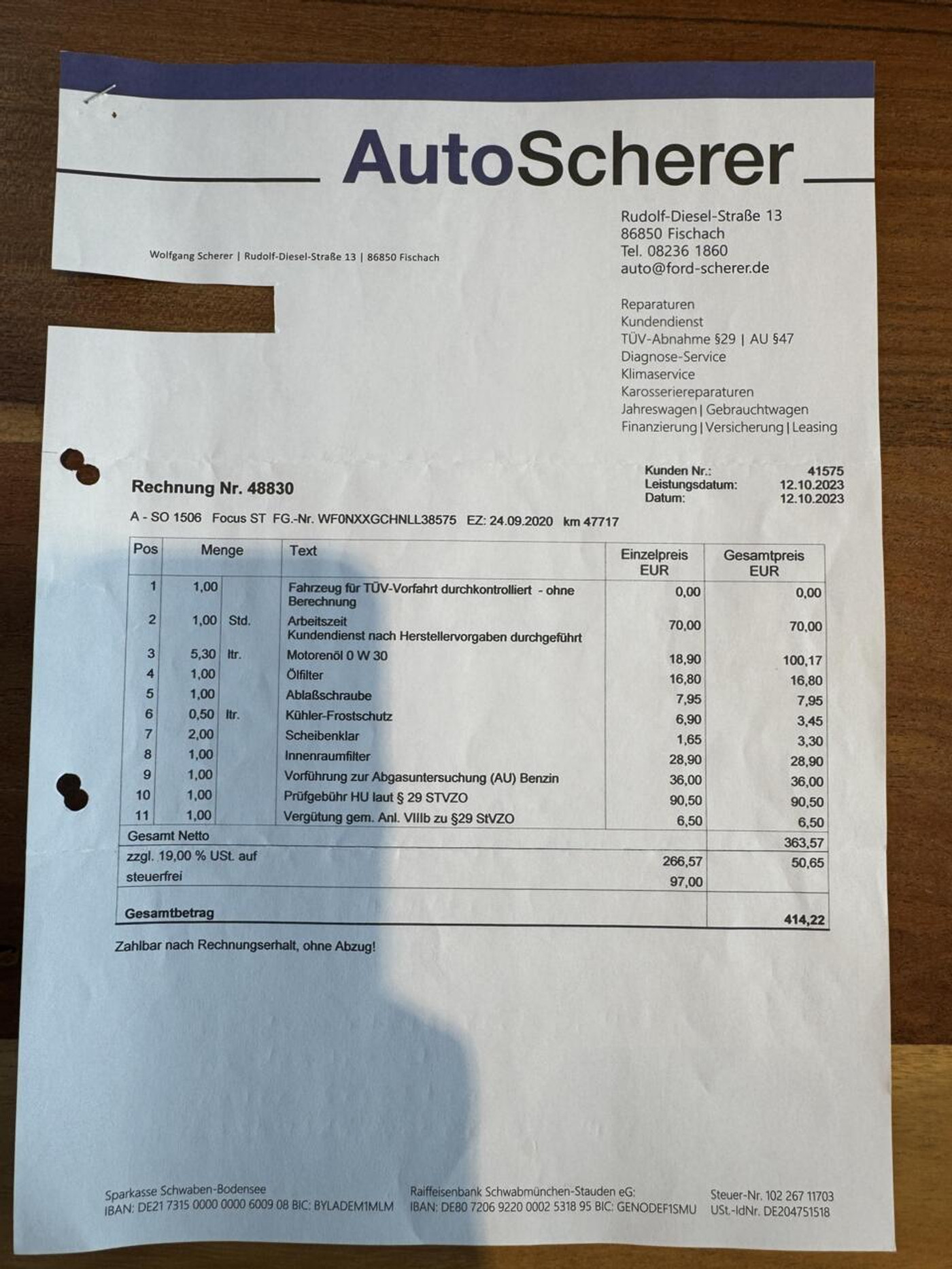 Foto van Ford Focus