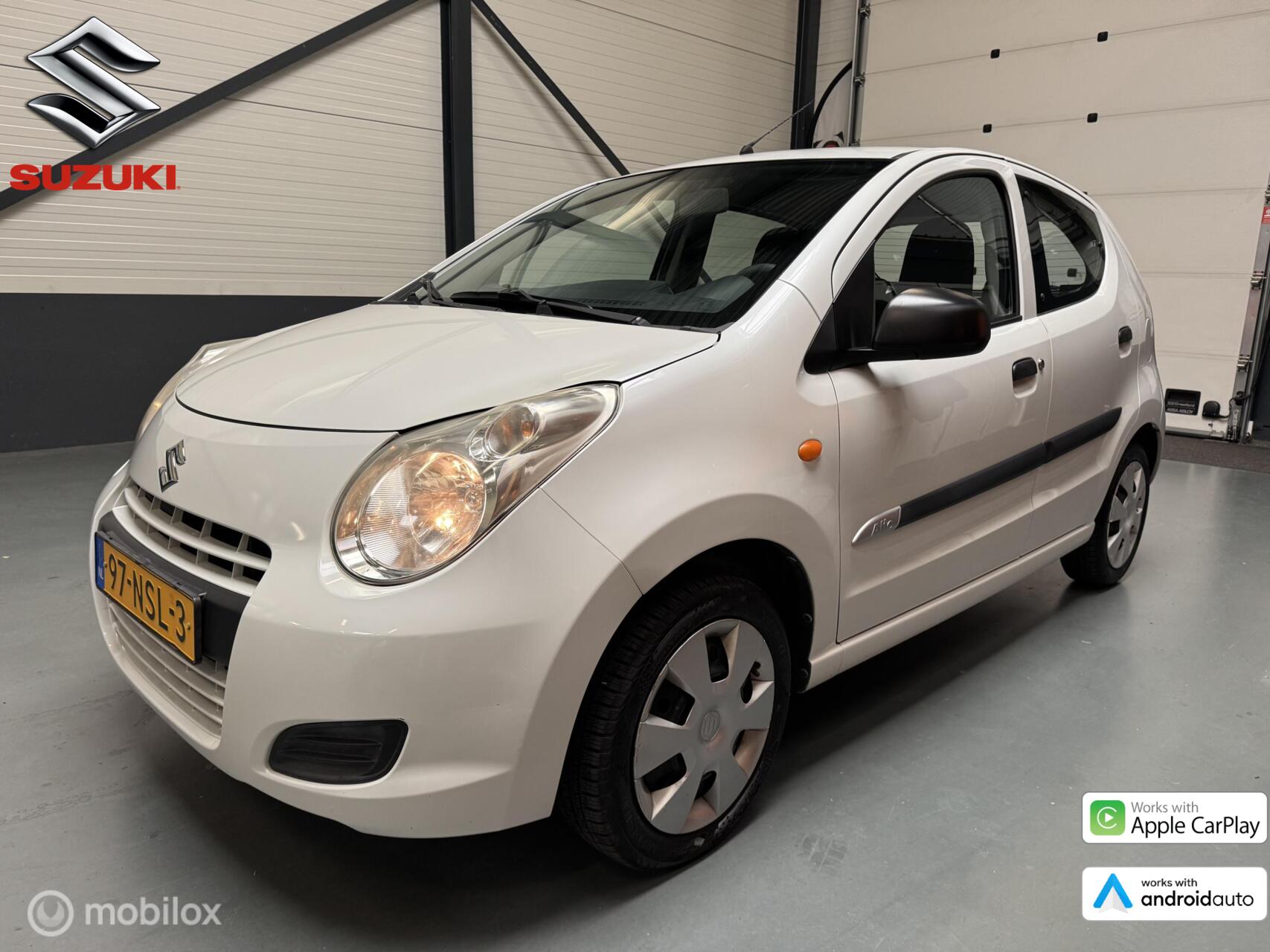 Suzuki Alto 1.0 VVTi 1e eigenaar|CarPlay Android-auto! 2010 - voorkant