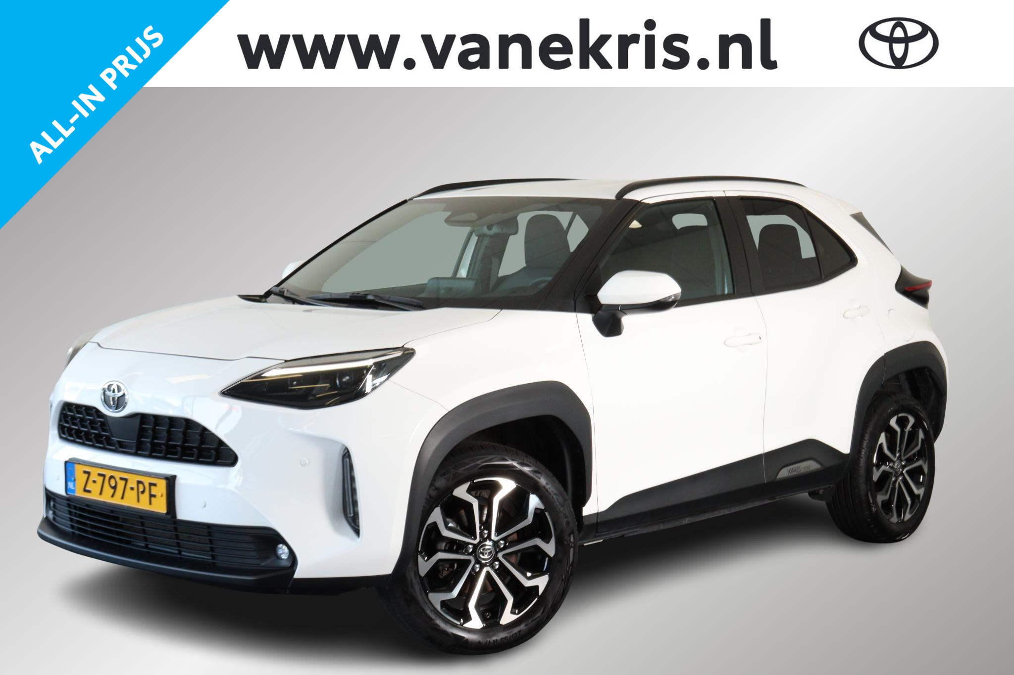 Toyota Toyota Yaris Cross 1.5 Hybrid 115 First Edition, Parkeersensoren 2024 - voorkant