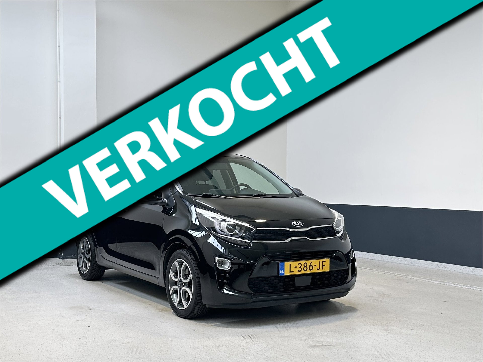Kia Picanto 1.0 DPi DynamicPlusLine | Apple Carplay/Android auto | Climate control | Camera | NL | 2 Eig | 2021 - voorkant