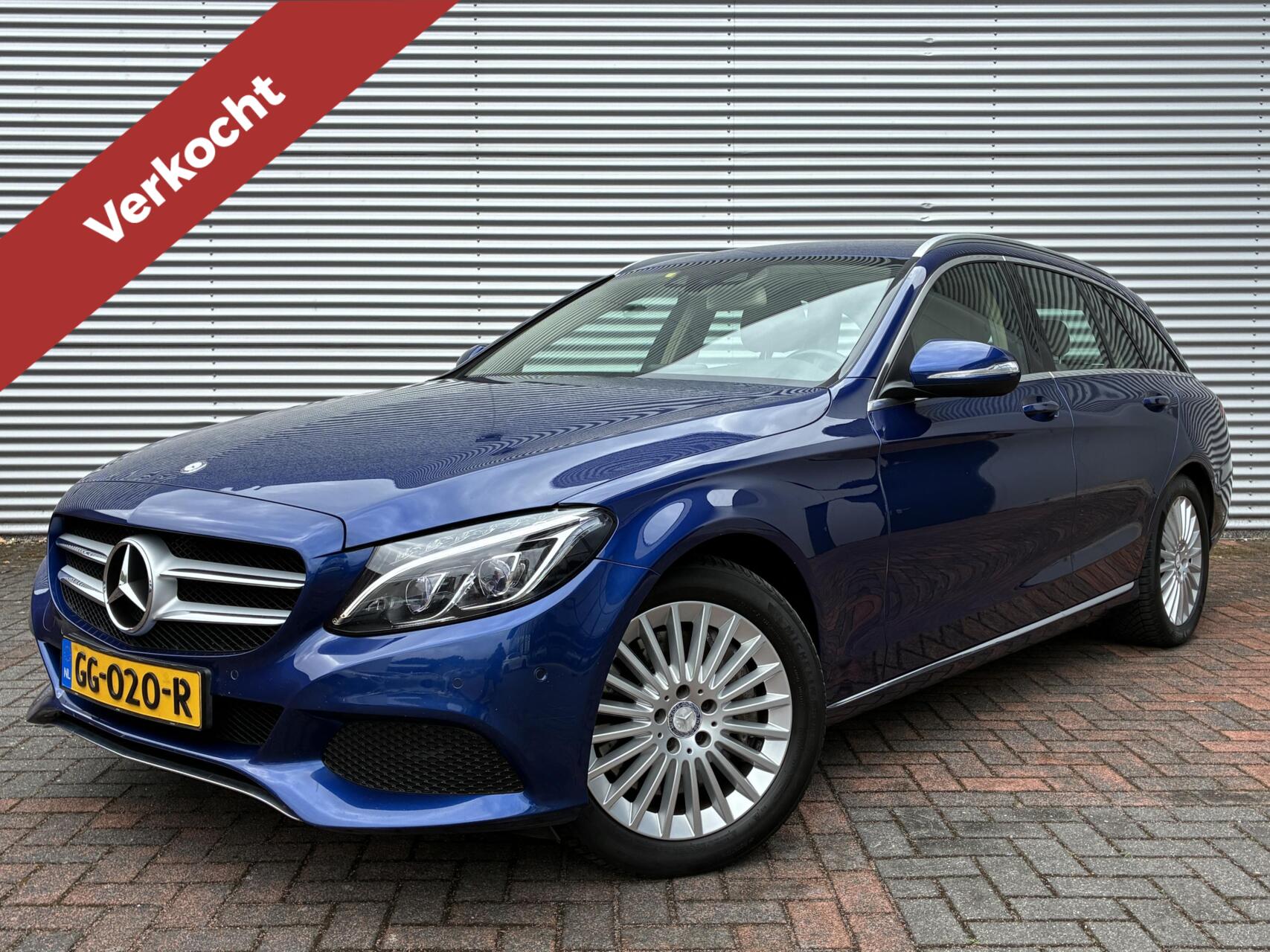 Mercedes-Benz C 350 E 350 e Lease Edition Head Up Led Leer Navi Nl Auto Memory Stoelen Vol Opties 2015 - voorkant