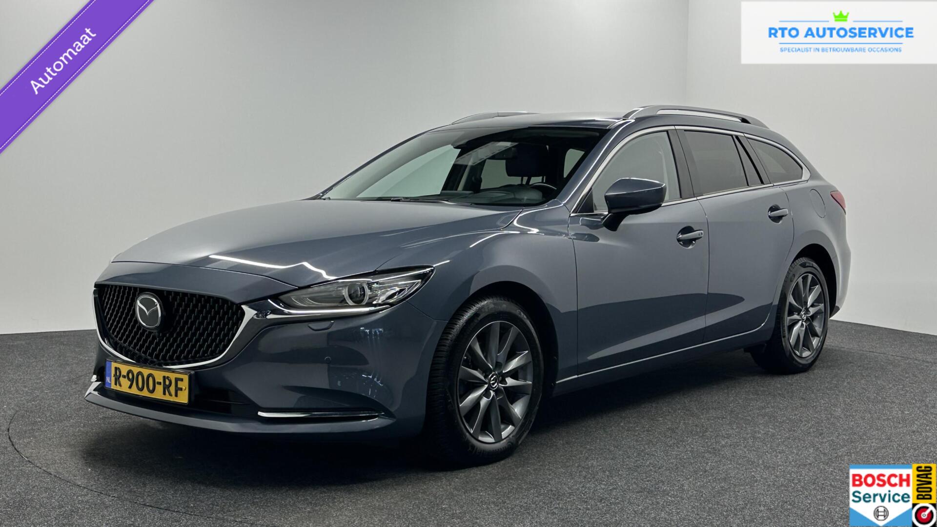 Mazda 6 Sportbreak 2.0 SkyActiv-G 165 Business LEER CAMERA ECC ADAP CRUISE LM. 2022 - voorkant