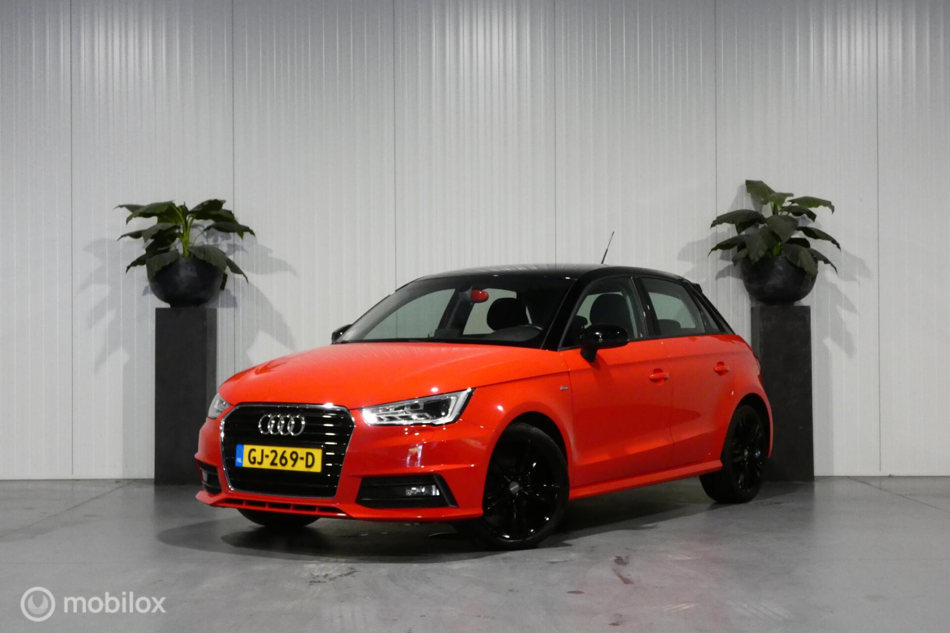 Audi A1 Sportback 1.0 TFSI Sport Pro Line S automaat airco 2015 - voorkant
