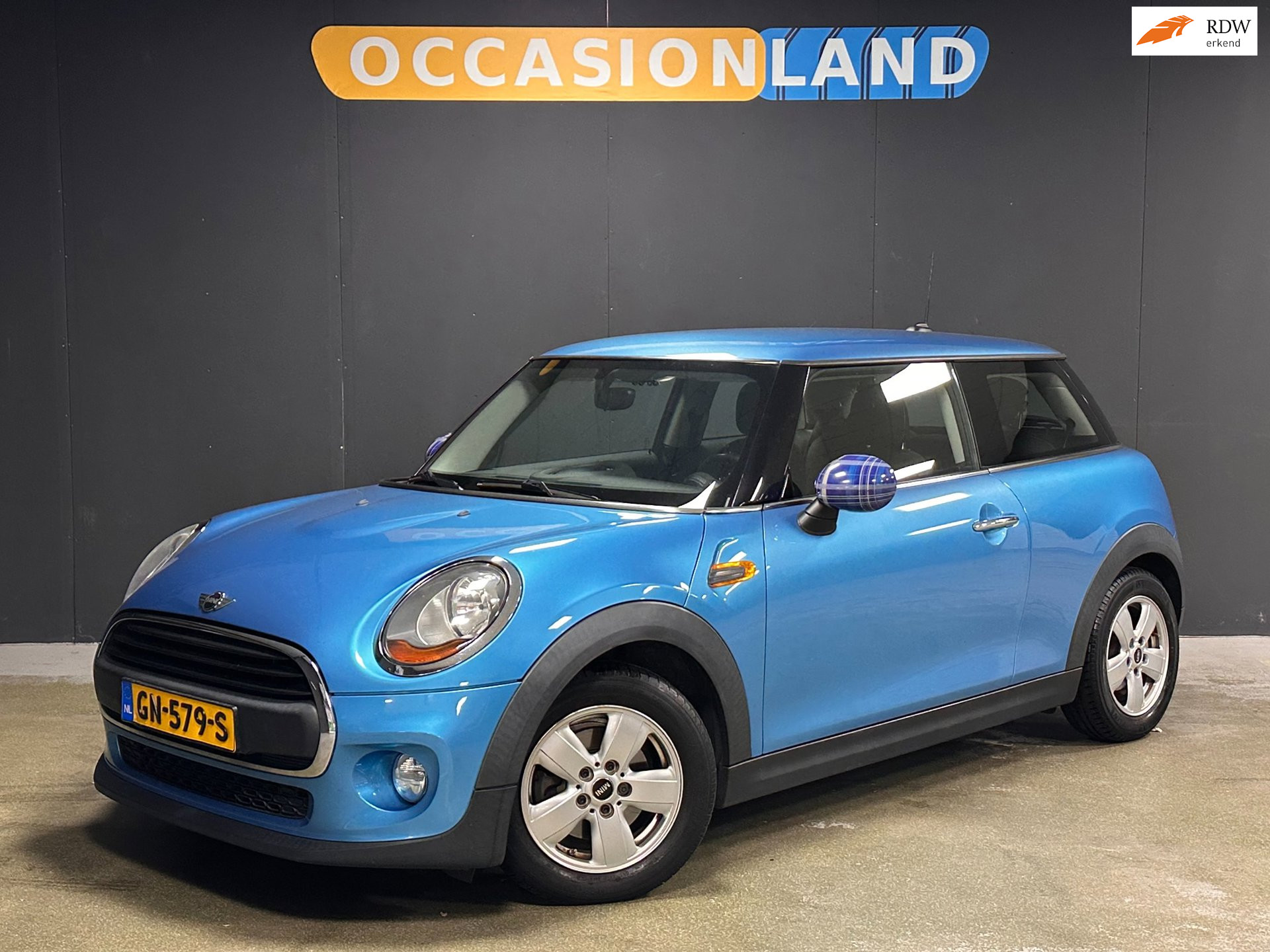 Mini One 1.2 One Salt Business|AUTOMAAT|BLUETOOTH|NAVI|AIRCO|CRUISE|15INCH| 2015 - voorkant