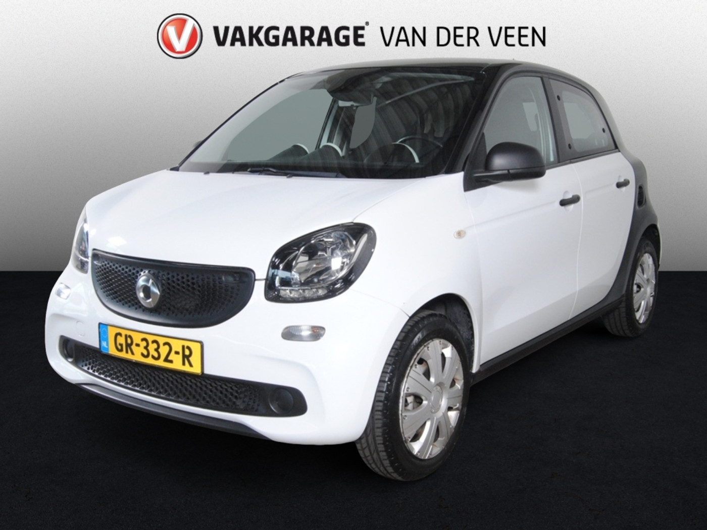 Smart Forfour 1.0 Pure | Airco | Cruise | 5-deurs| 2015 - voorkant