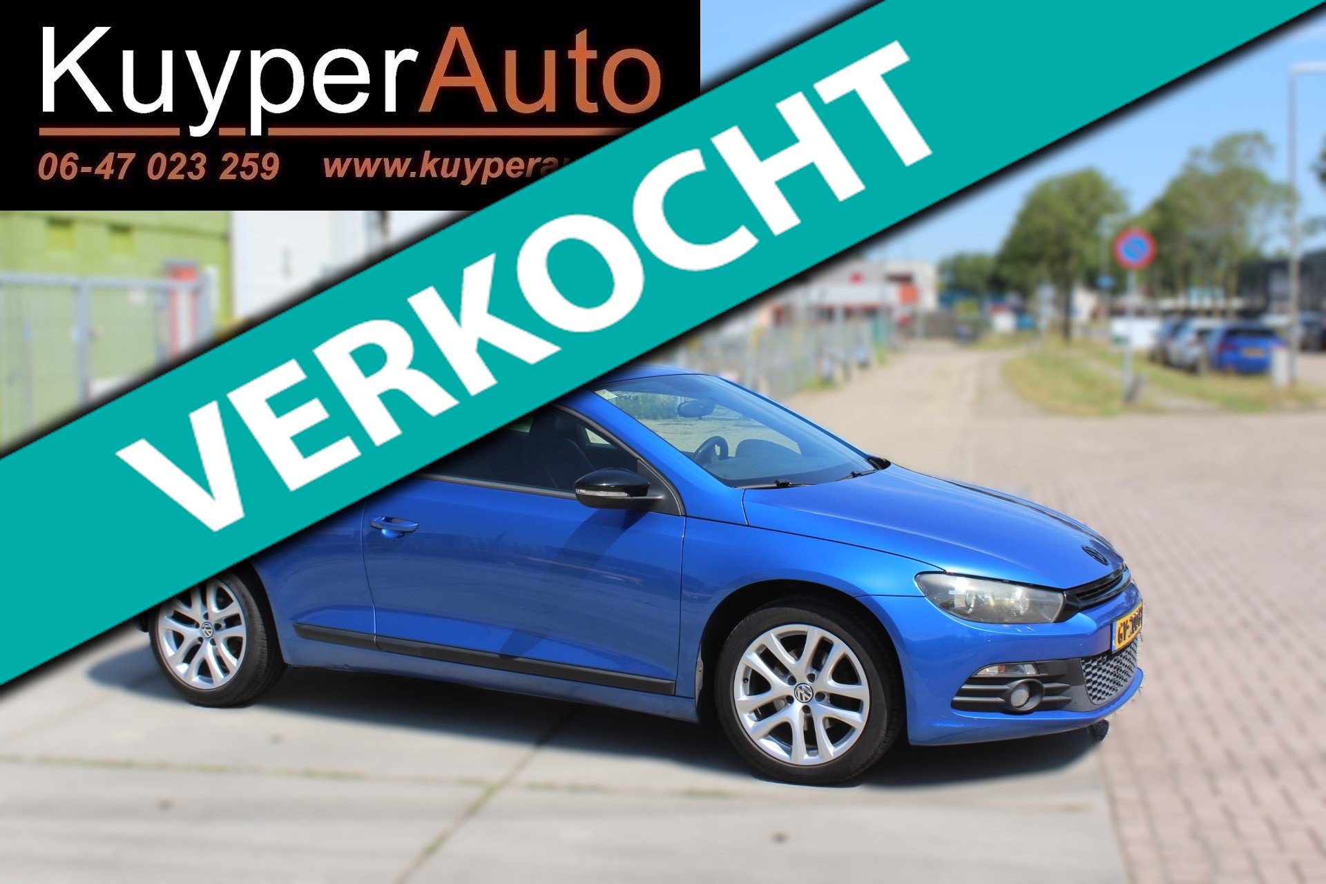 Volkswagen Scirocco 1.4 TSI multimedia clima parkeersensoren bluetooth navi 2010 - voorkant