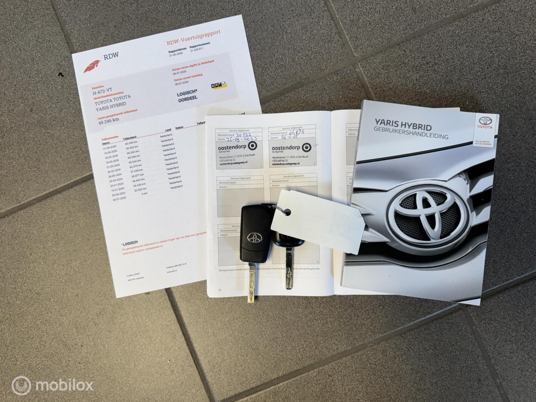 Foto van Toyota Toyota Yaris Hybrid