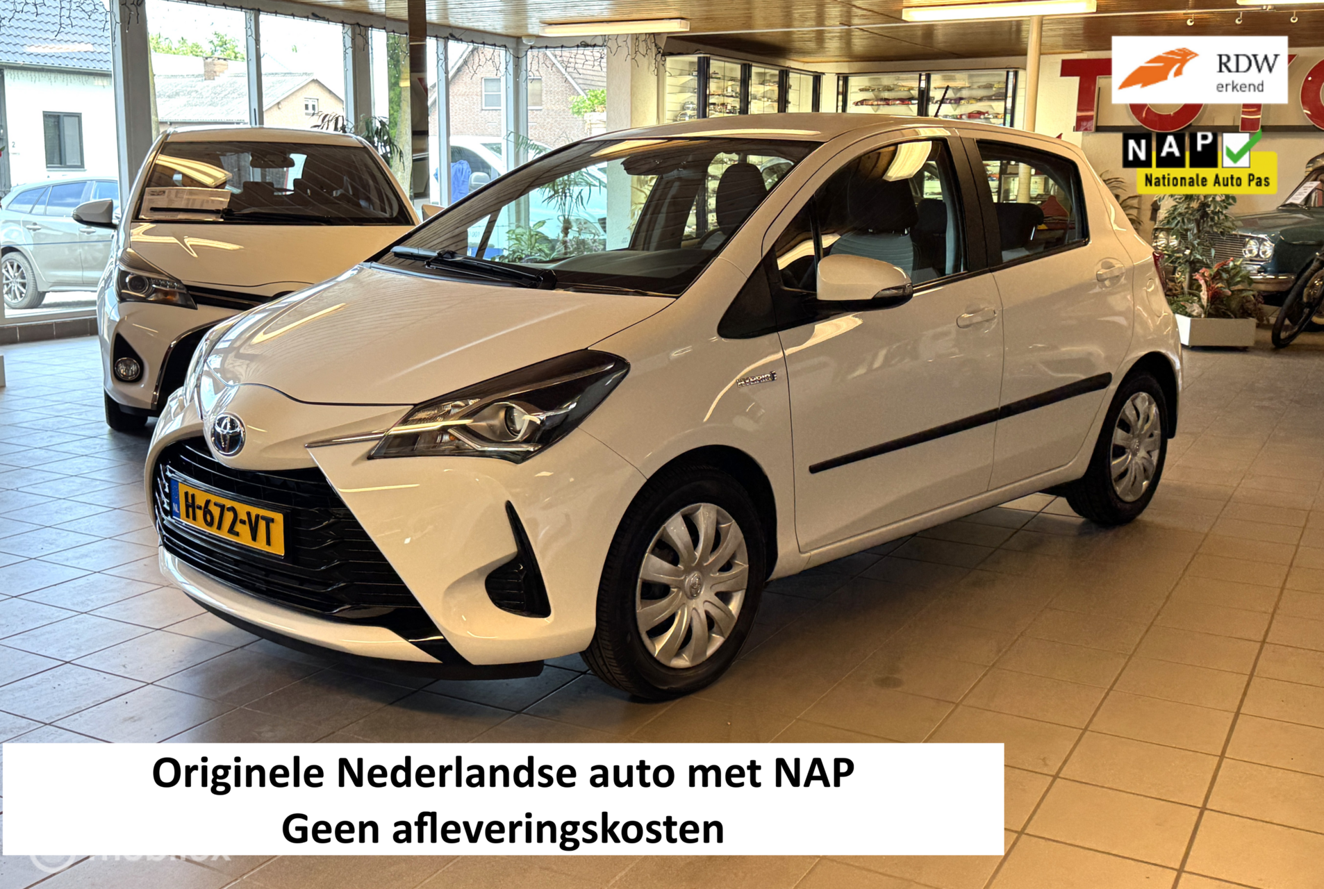 Toyota Toyota Yaris Hybrid 1.5 Hybrid Active 52.000 Km Nederlandse auto. 2020 - voorkant