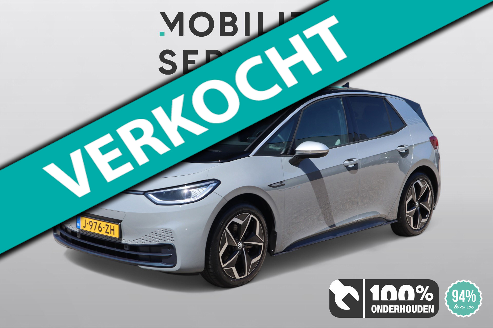 Volkswagen Id.3 Pro 150 KW First Plus 58 kWh SOH94% LED CAM Clima 2020 - voorkant