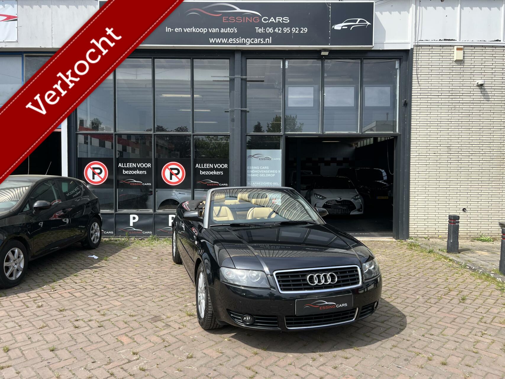 Audi A4 Cabriolet 2.4 V6 zeer nette staat! 2003 - voorkant