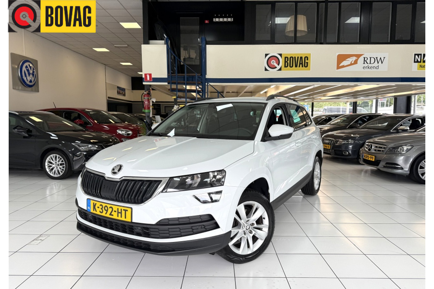 Skoda Karoq 1.0 TSI Bus. Ed Bovag Garantie NAP 2021 - voorkant