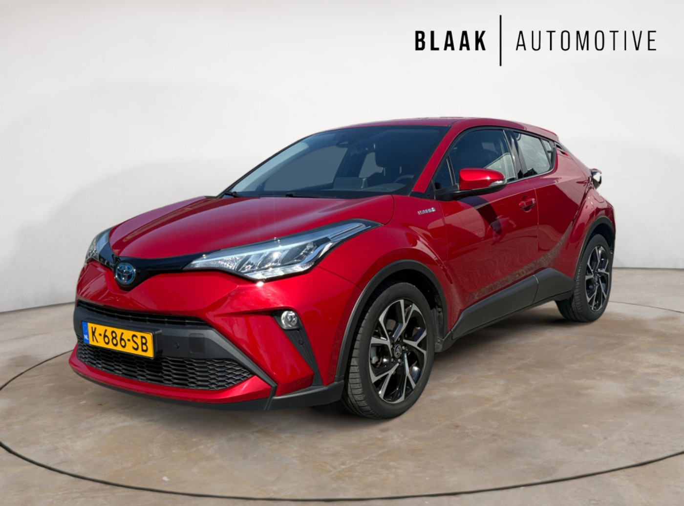 Toyota Toyota C-hr 1.8 Hybrid Dynamic | dealeronderhouden | NL-auto 2021 - voorkant