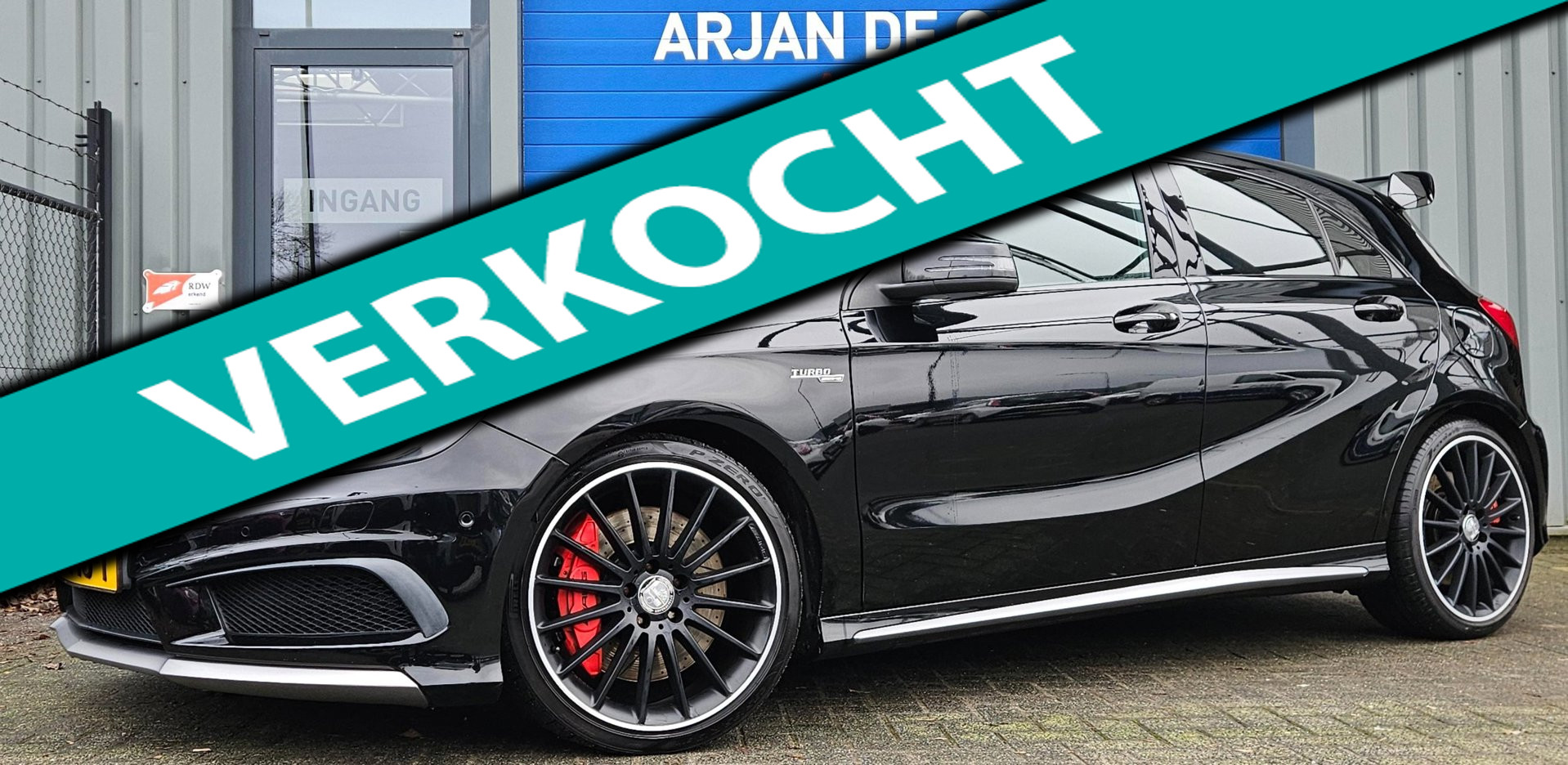 Mercedes-Benz A 45 AMG 4Matic AMG 45 4MATIC Edition 1 Cruise Clima Camera Zeer mooi! 2013 - voorkant