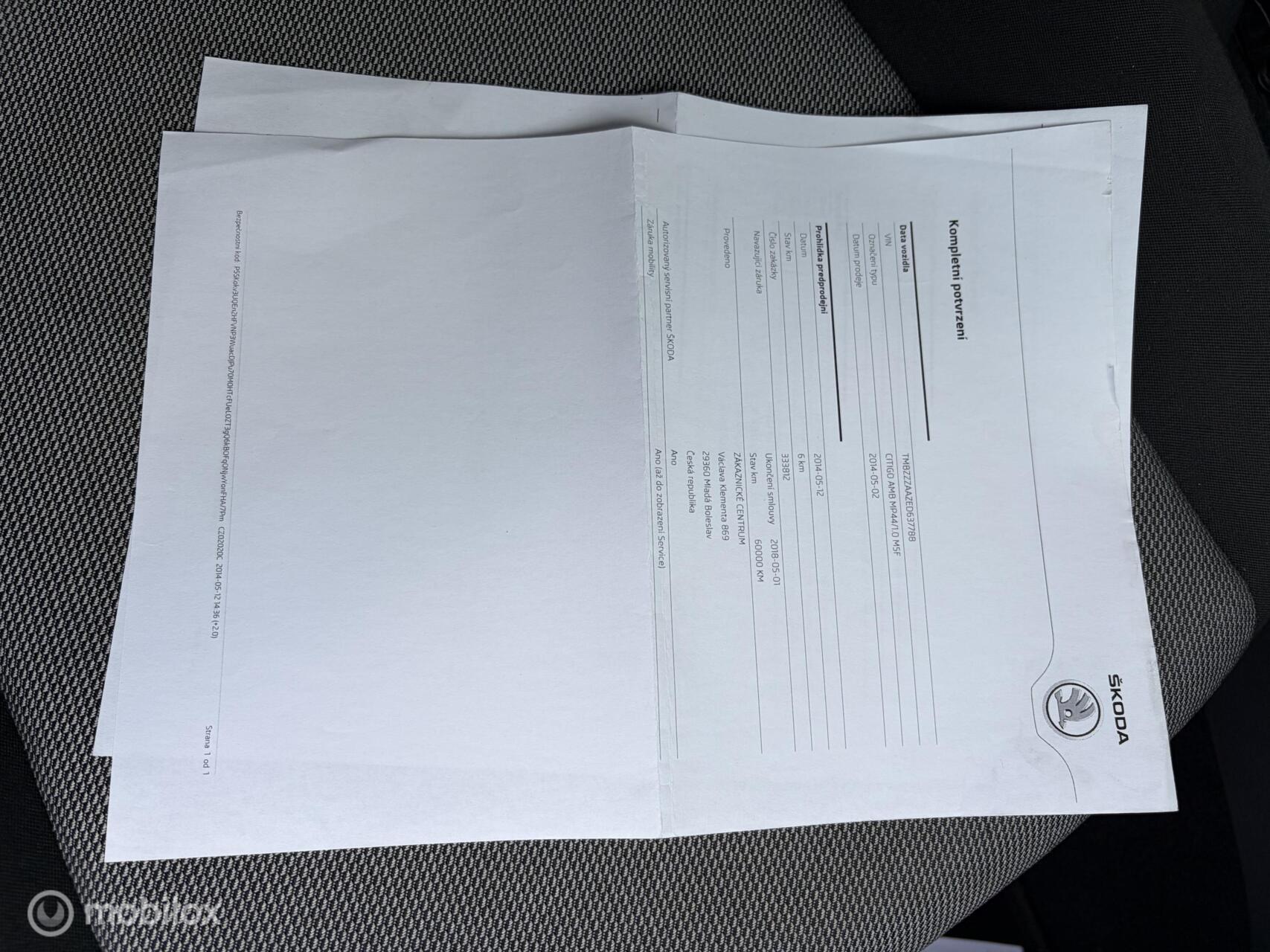 Foto van Skoda Citigo