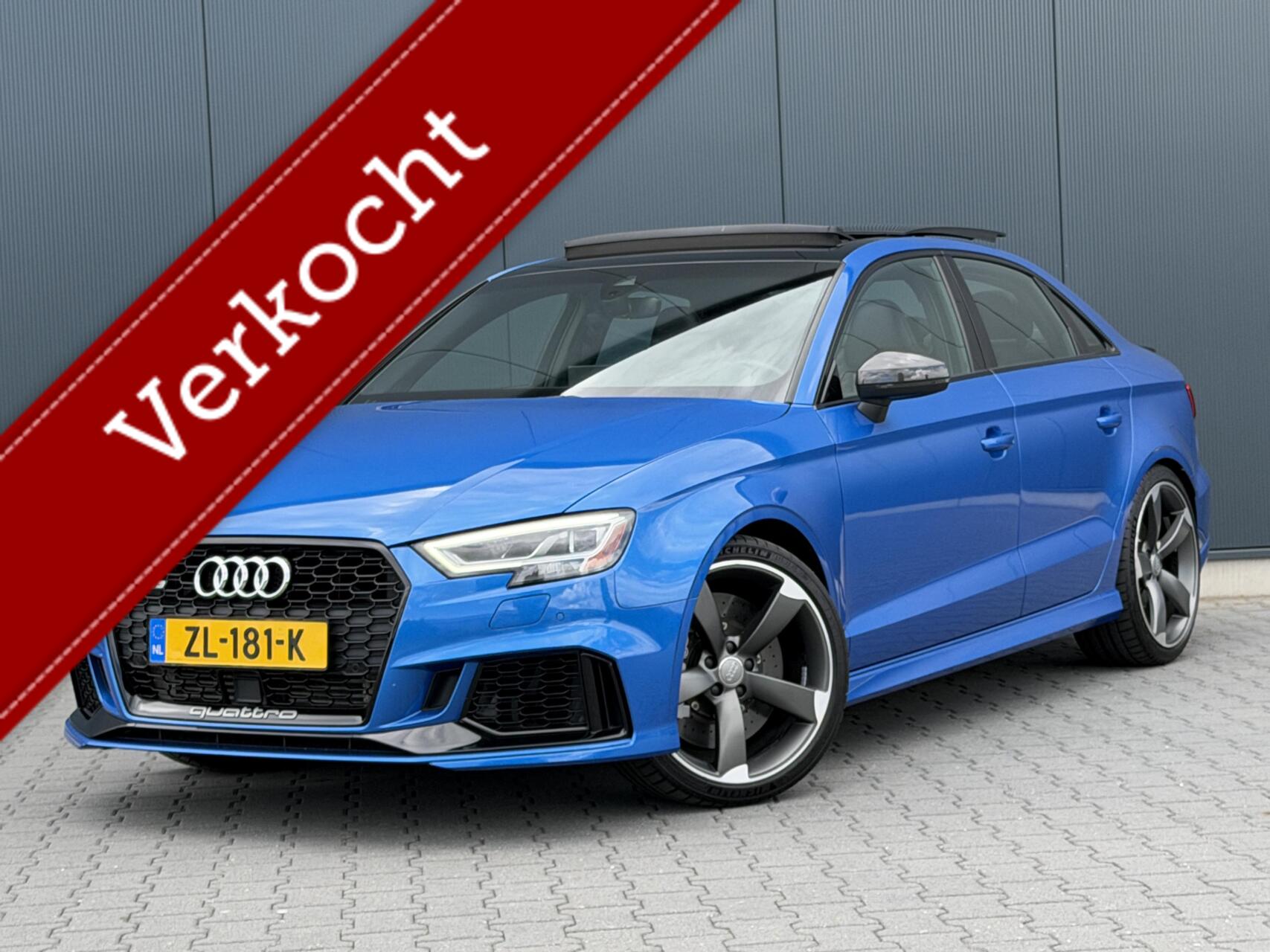 Audi Rs3 2.5 TFSI Quattro 1e Eigenaar - Keramisch - Pano - Led - RS Stoelen 2018 - voorkant