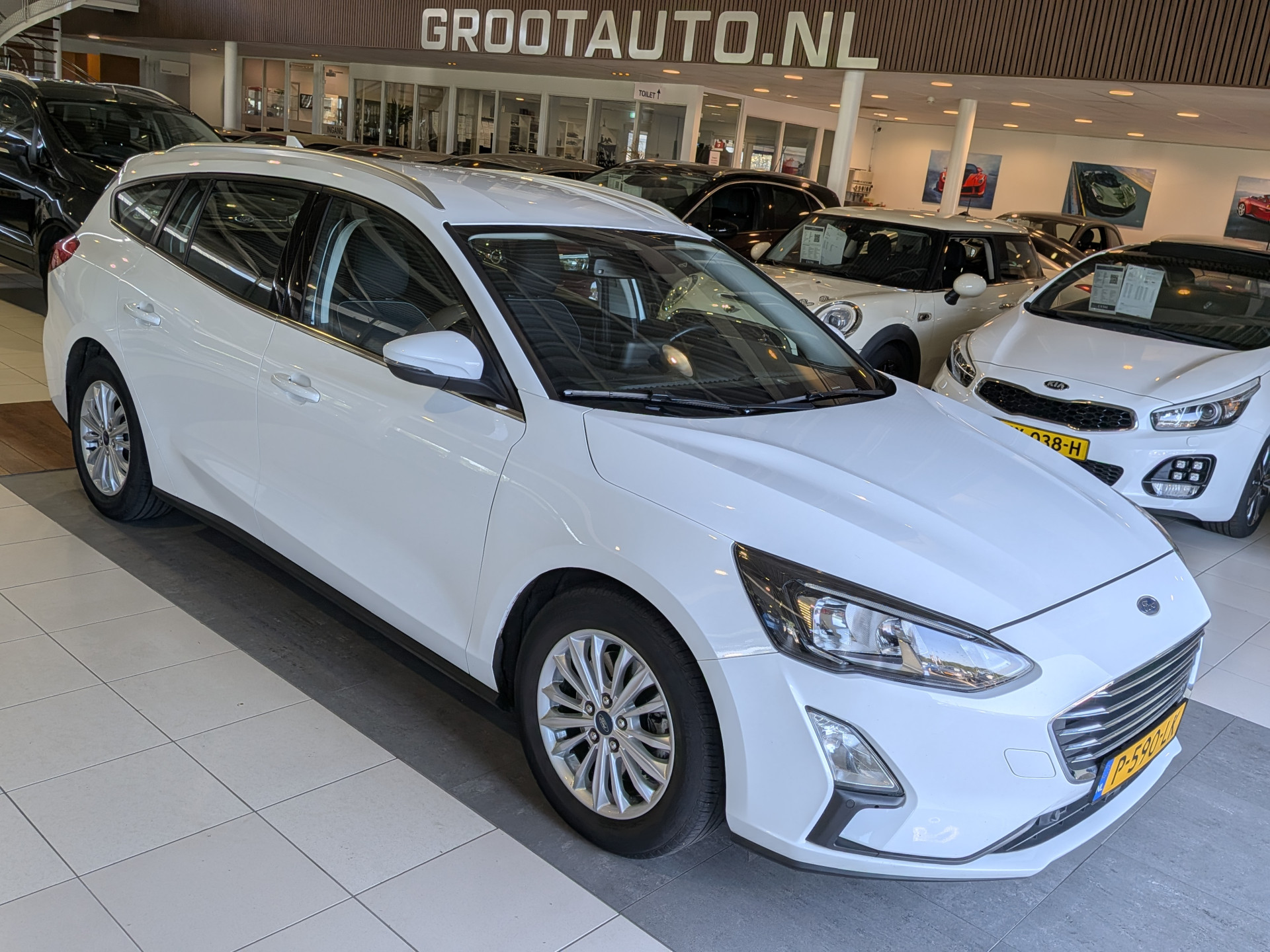 Ford Focus 1.0 EcoBoost Titanium Business 2019 - voorkant