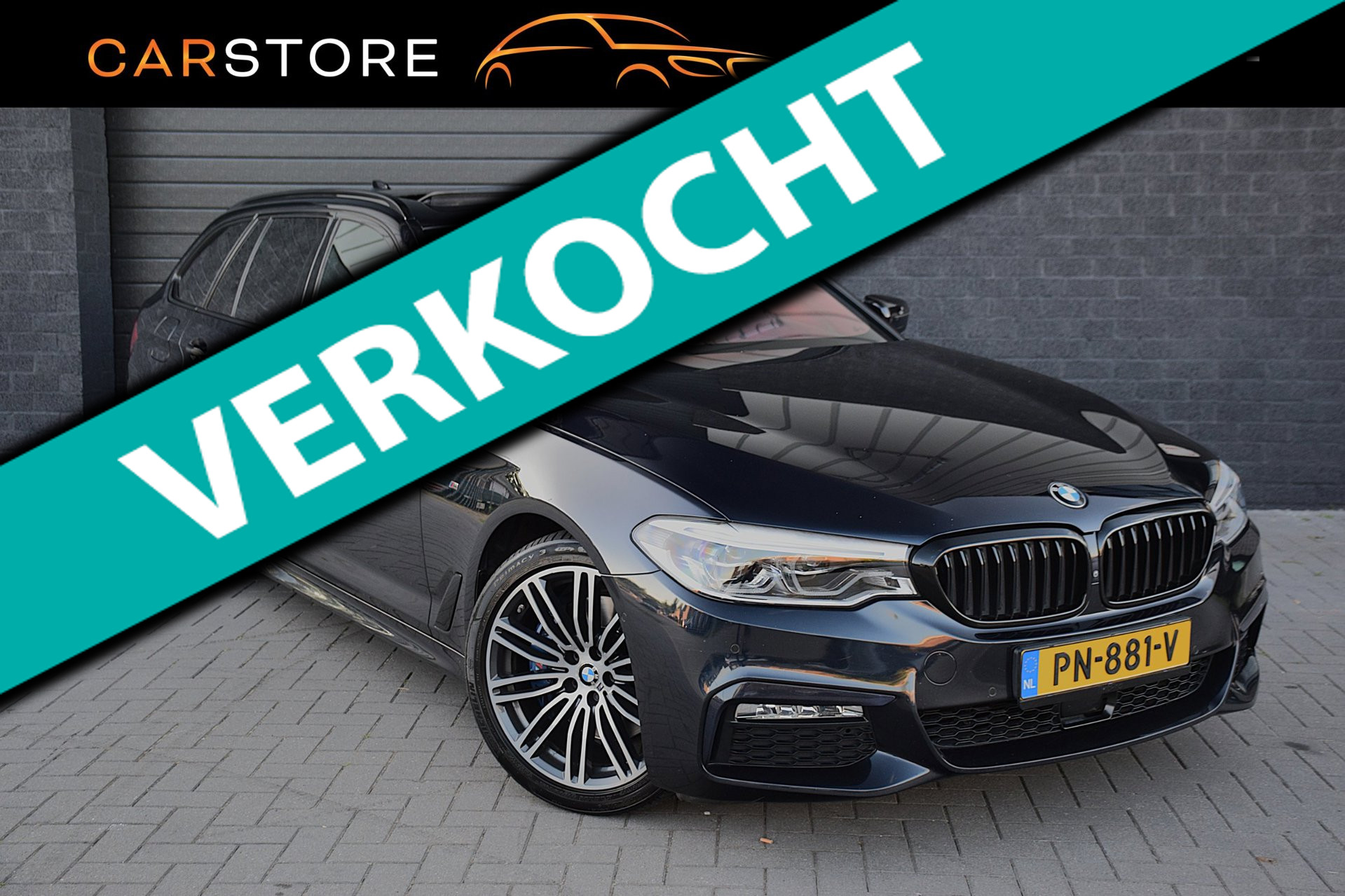 BMW 530i xDrive 530i xDrive High Executive*M-Pakket*Pano*Head-up*360Cam*Trekhaak*H&K*Enz 2017 - voorkant