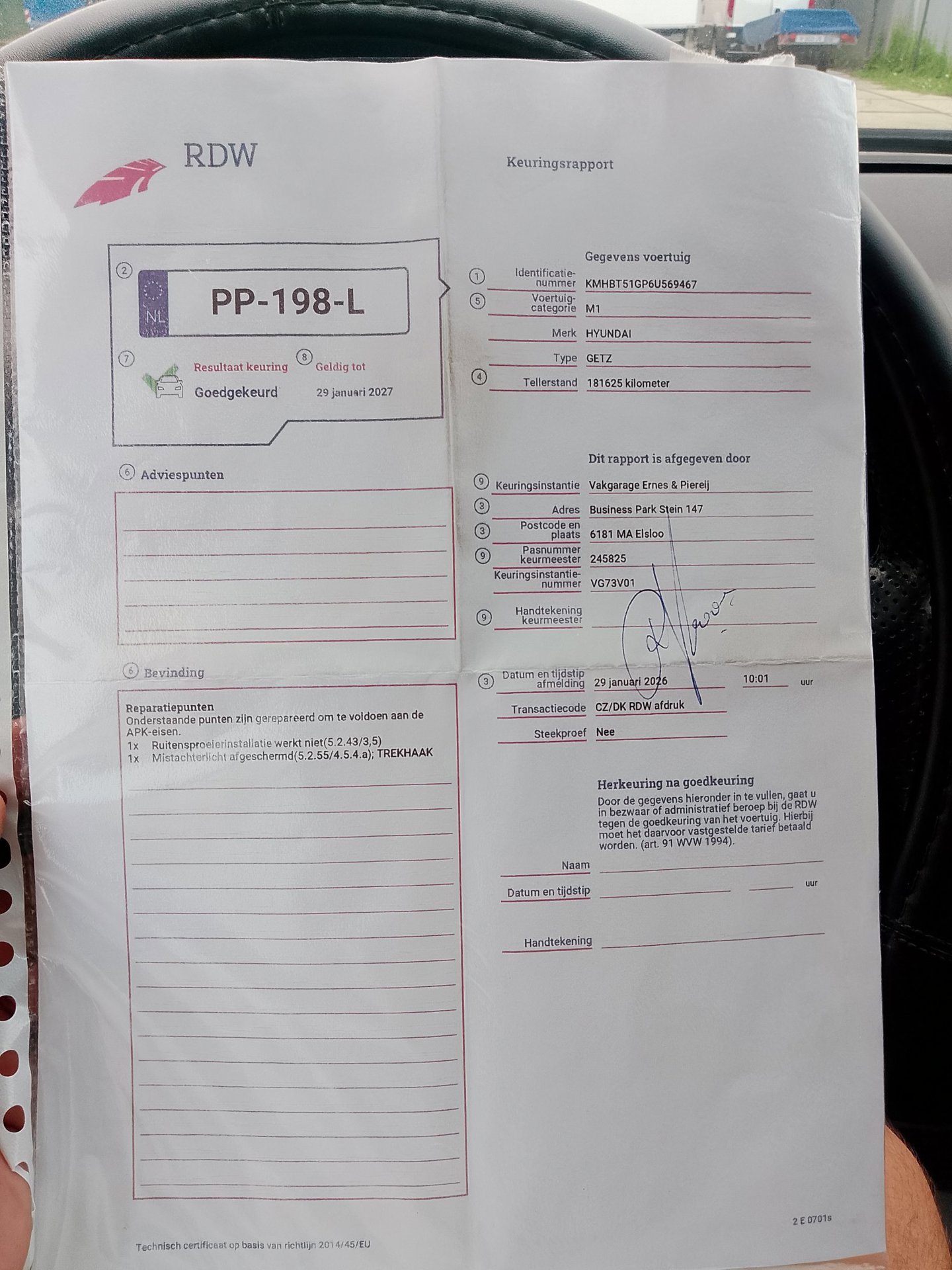 Foto van Hyundai Getz