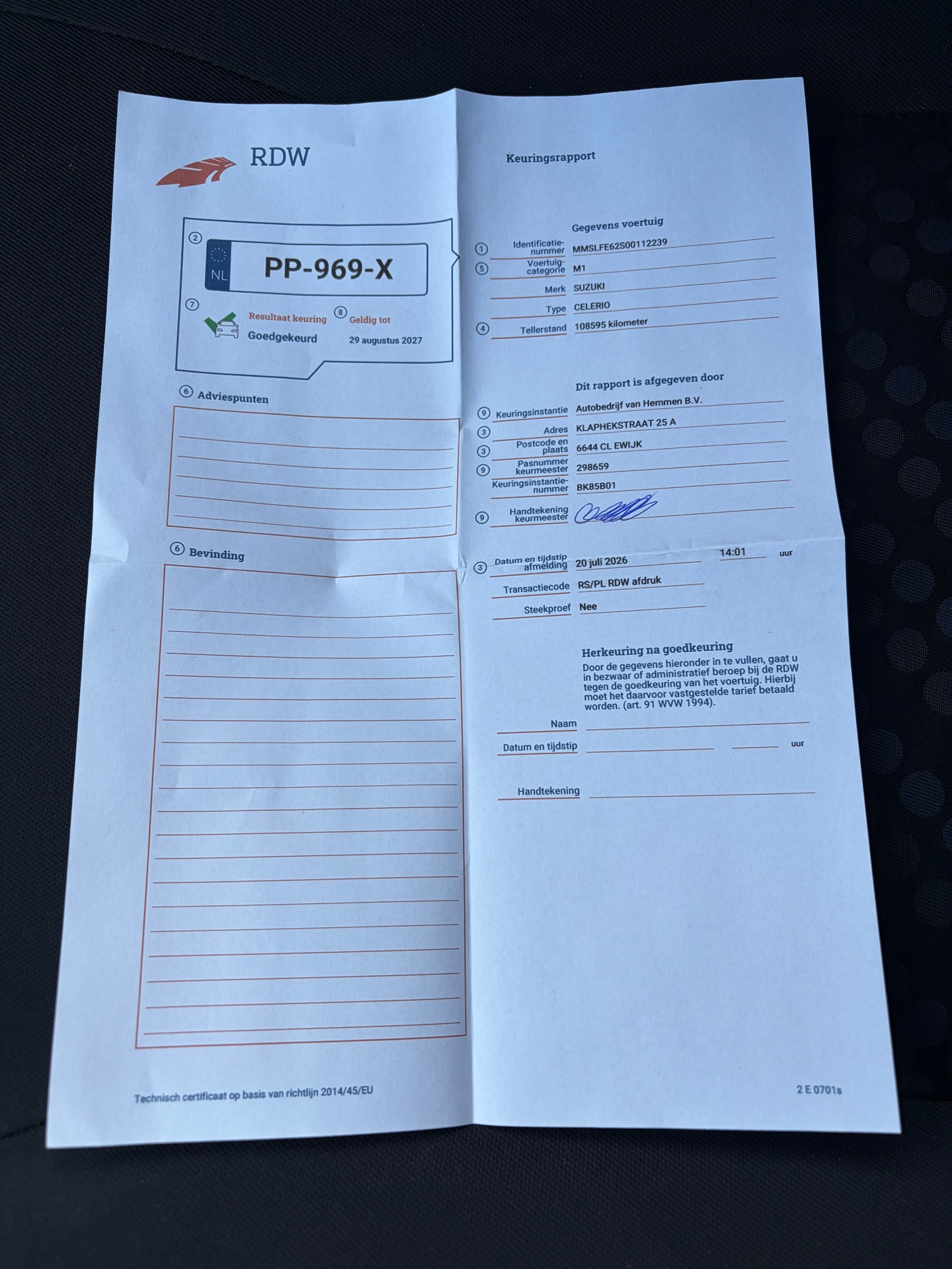 Foto van Suzuki Celerio