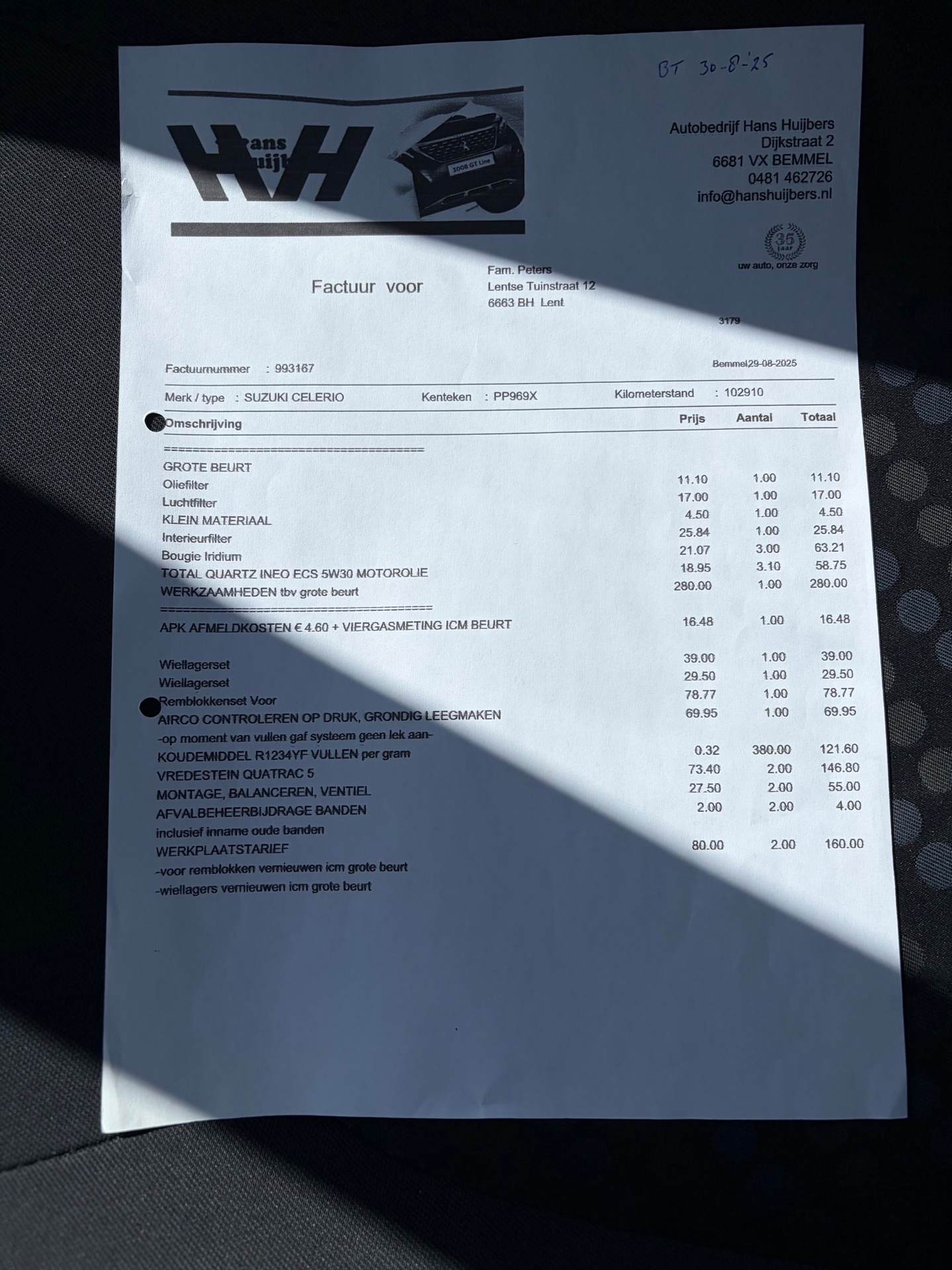 Foto van Suzuki Celerio