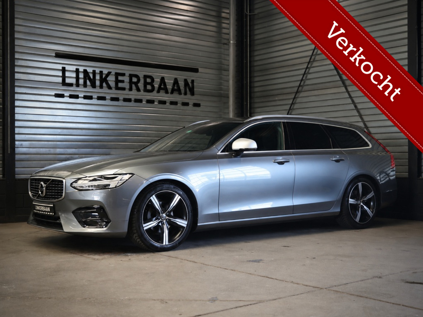 Volvo V90 R Design | Stuurverwarming | Stoelverwarming | 19 Inch | Cruise Controle | 2017 - voorkant