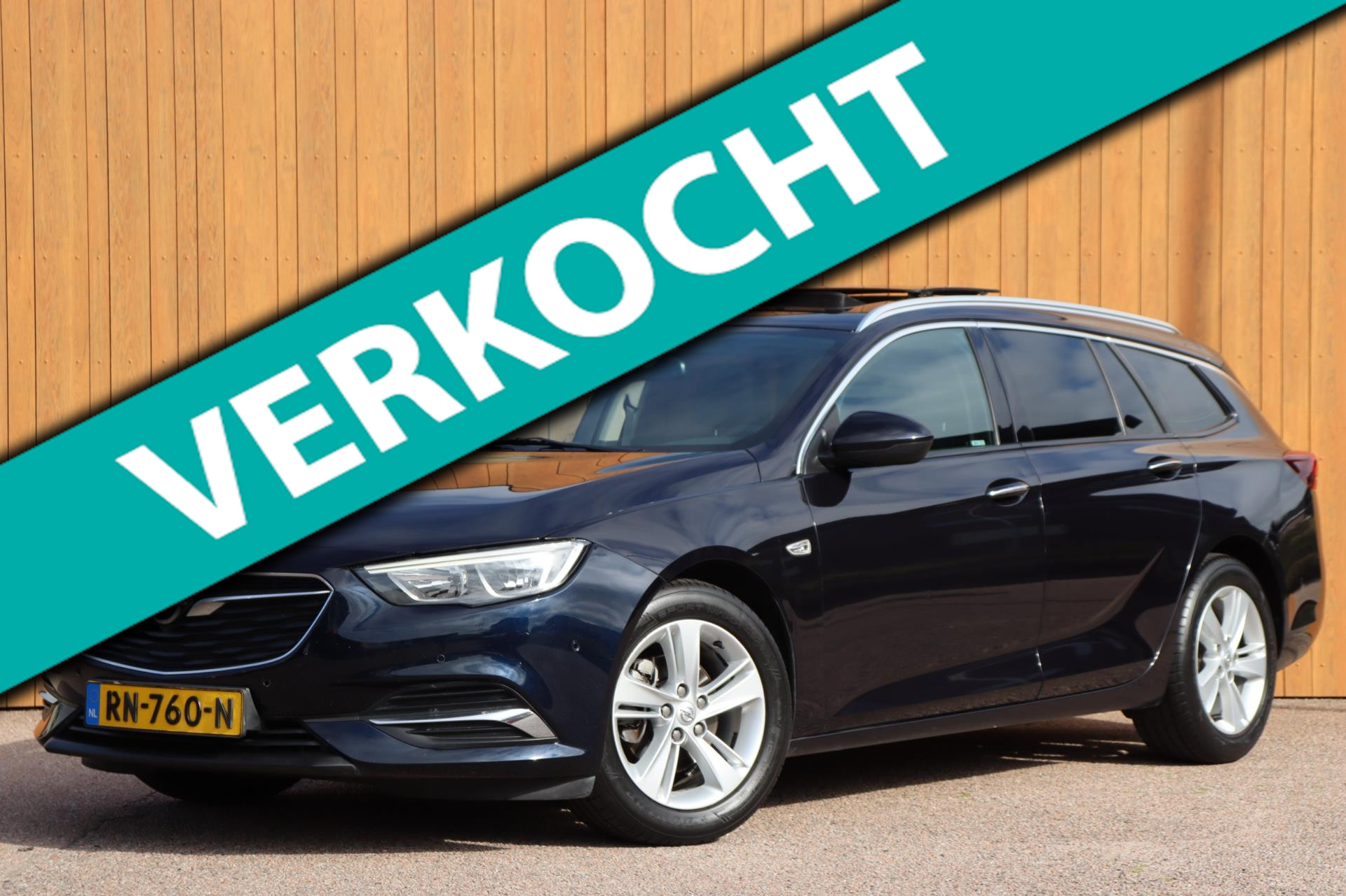 Opel Insignia Sports Tourer 1.5 T 6000,-EU price Bus. Executive org-NL el.schuifdak 2018 - voorkant