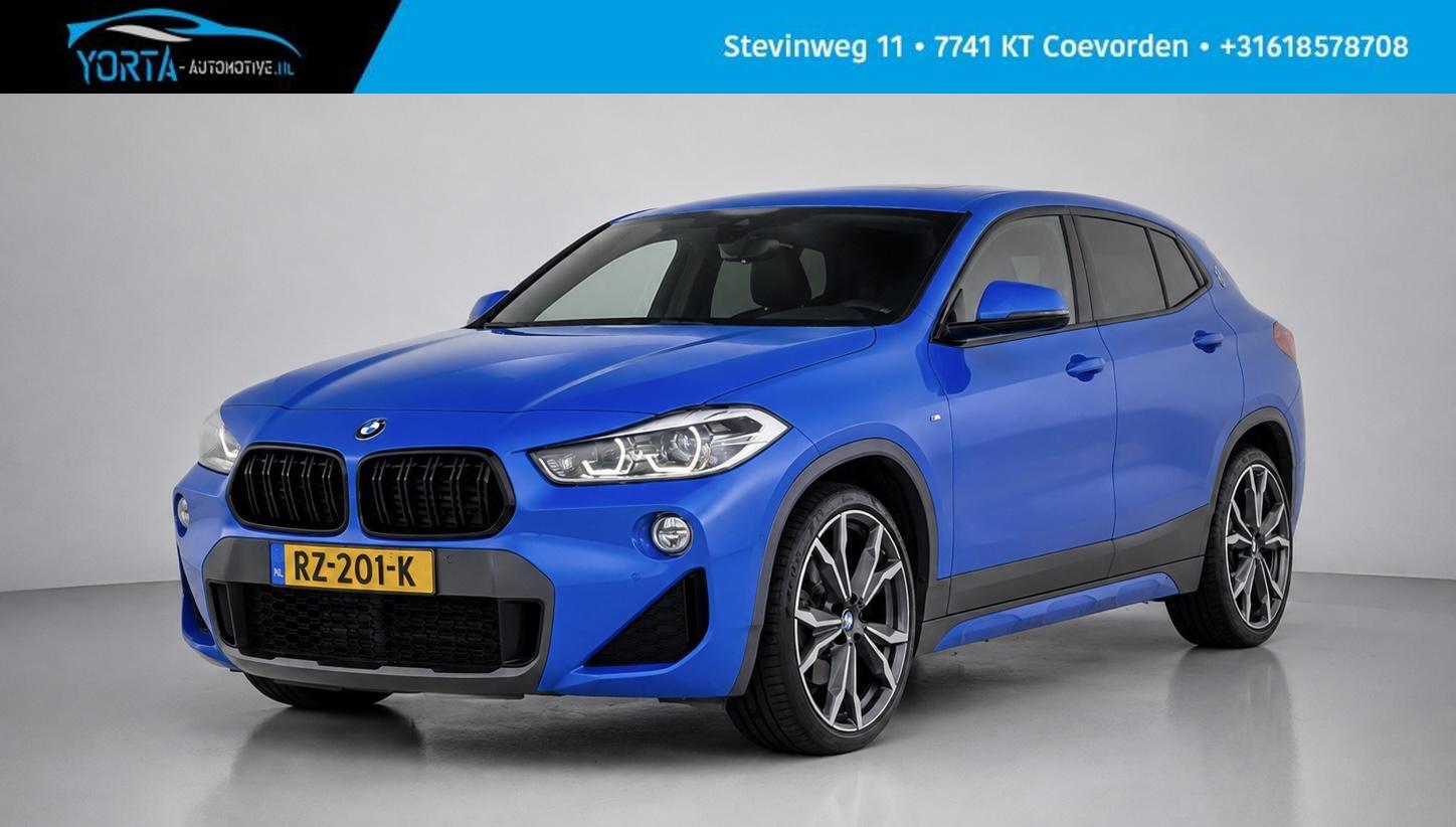 BMW X2 Sdrive20i sDrive20i High Executive M Sport PANO|AFN. HAAK|VOL OPTIES 2018 - voorkant