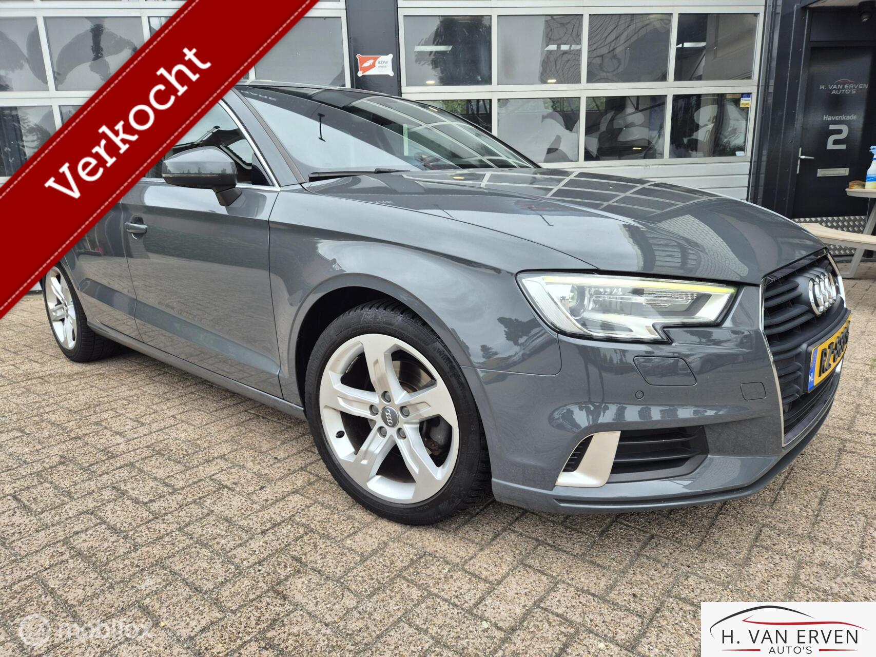 Audi A3 Limousine 1.4 TFSI SPORTSTOELEN XENON LED NAVI PDC 2017 - voorkant