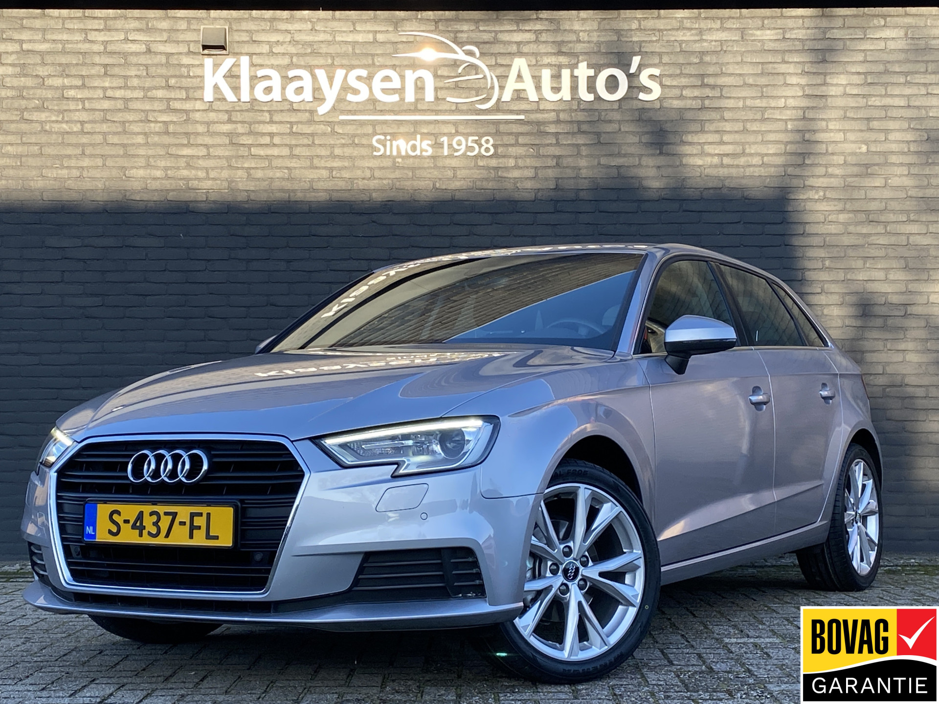 Audi A3 Sportback 30 TFSI 116 pk Design Pro Line Plus AUT. | navigatie | 18 inch sportvelgen | climate control | bluetooth 2019 - voorkant