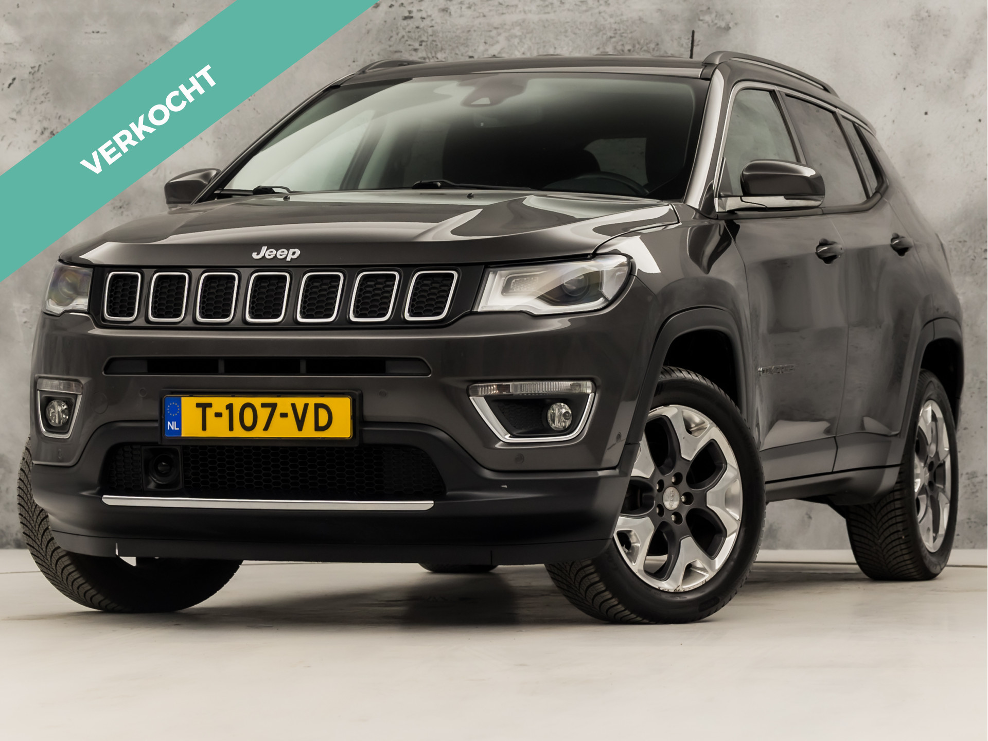Jeep Compass 1.4 MultiAir 4x4 Sport 2019 - voorkant