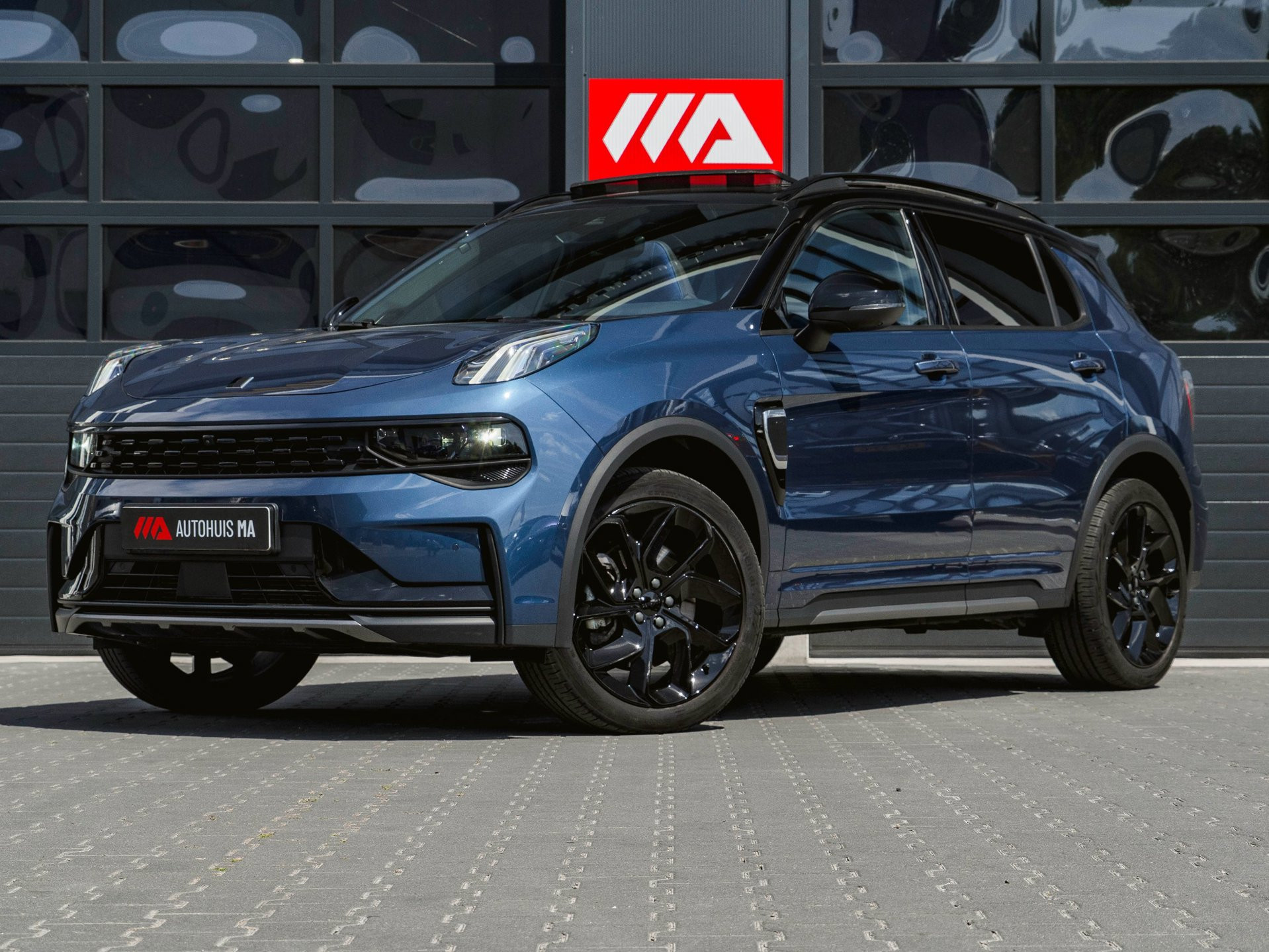 Lynk&co LYNK & Co 01 1.5 | Black Edition | Panoramadak|360° Camera|ACC|Stoelverwarming|Navi|Carplay 2023 - voorkant