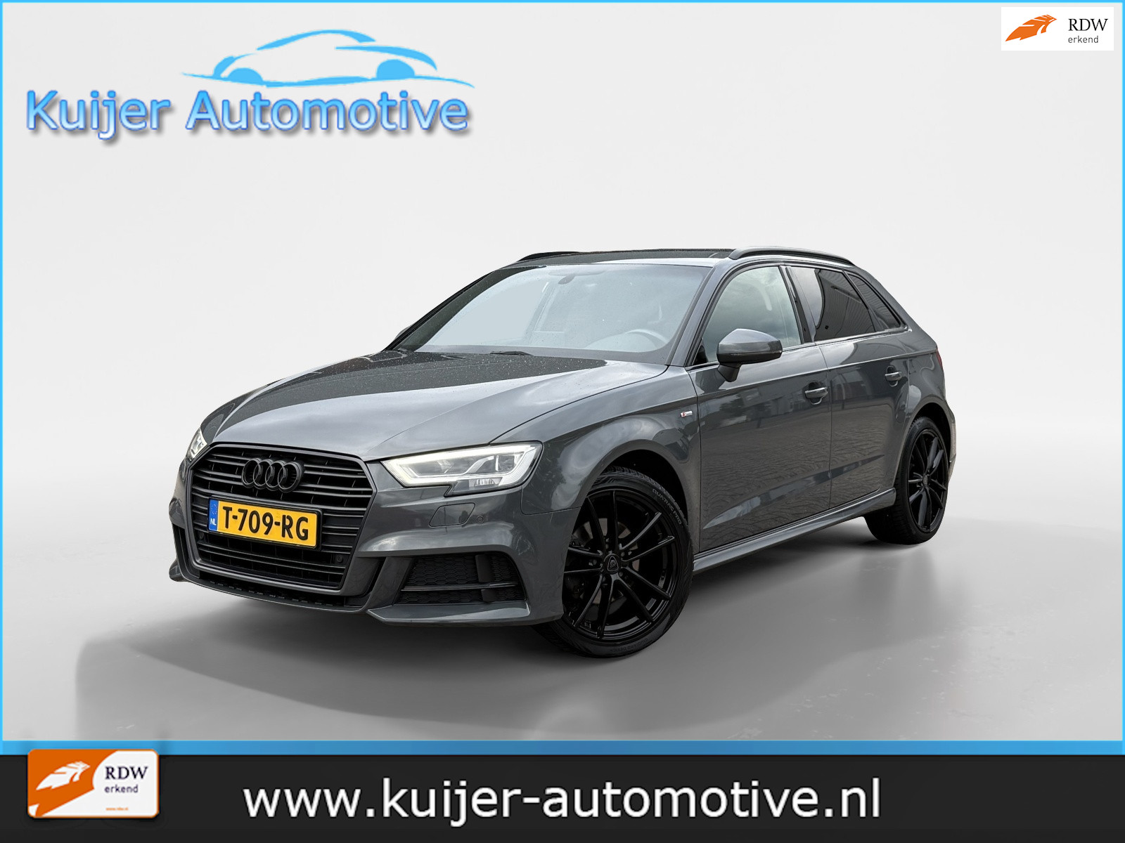 Audi A3 Sportback 1.5 TFSI CoD S-Line Automaat 2018 - voorkant