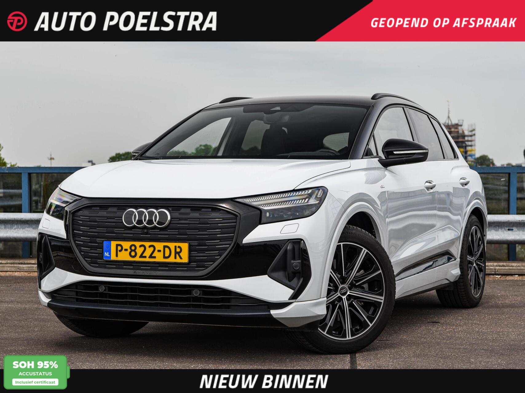 Audi Q4 40 E-tron 40 204pk Competition S-line 77 kWh 2022 - voorkant