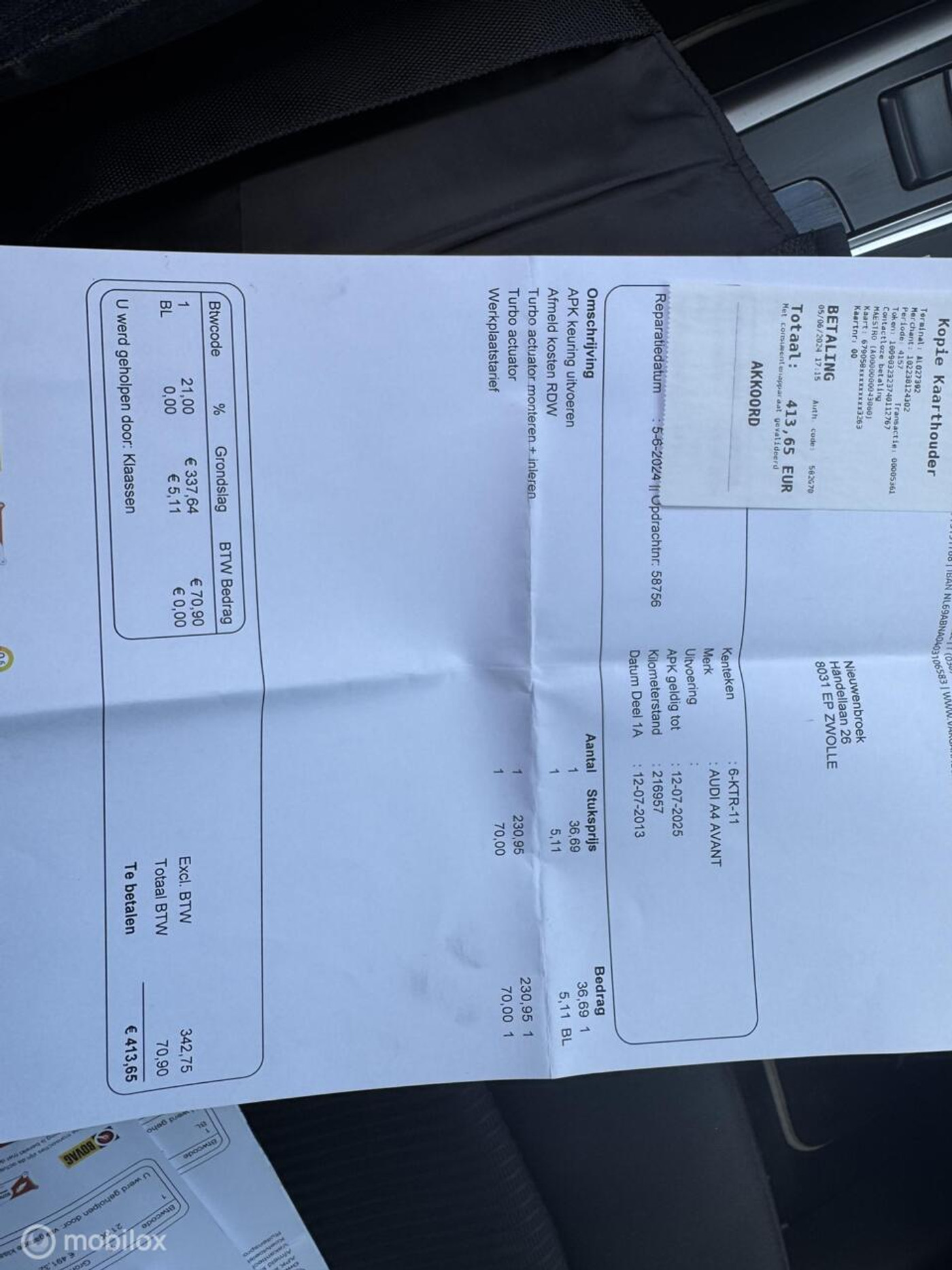 Foto van Audi A4 Avant