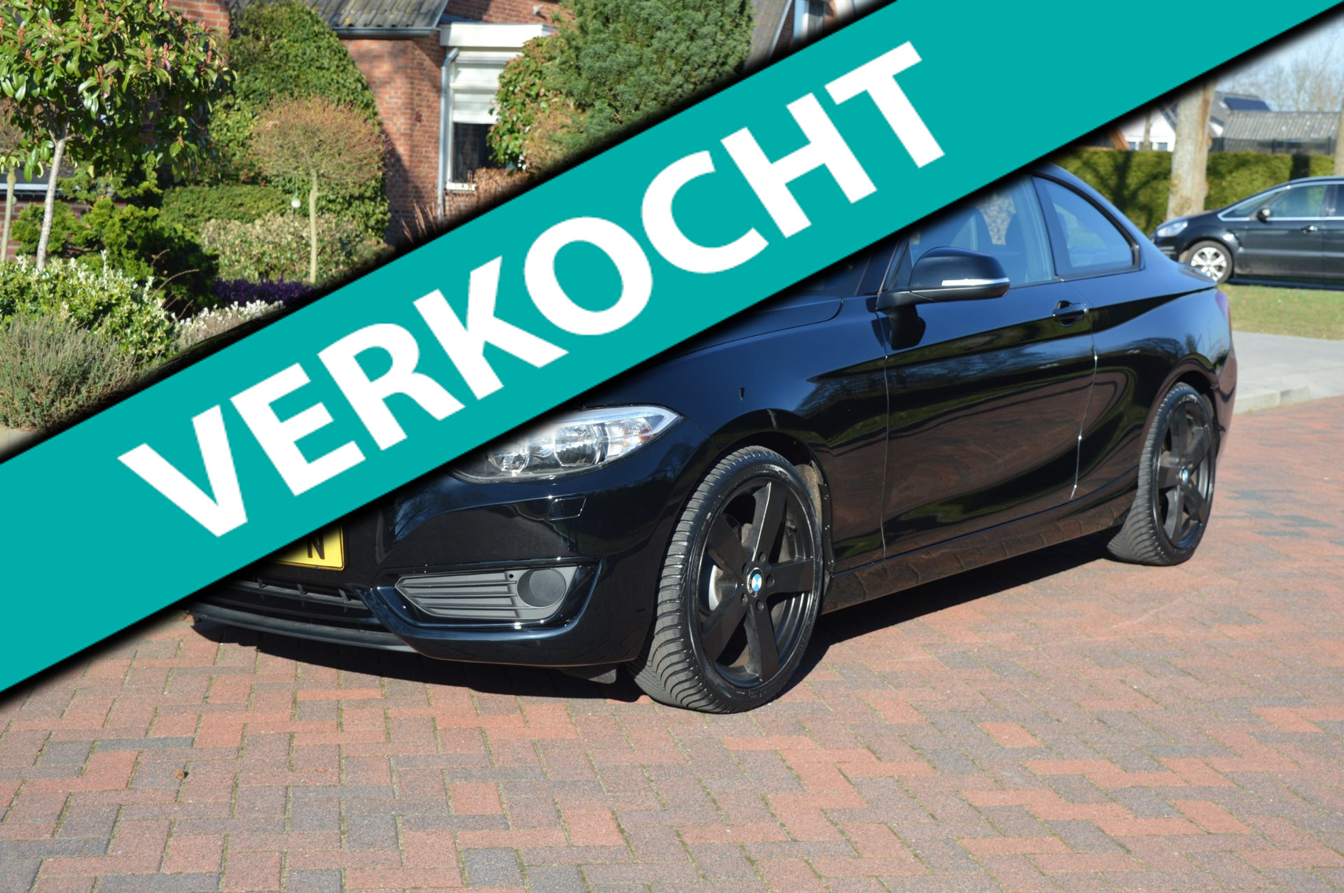 BMW 220i 220i High Exe nw ketting+gr onderhoud 2016 - voorkant