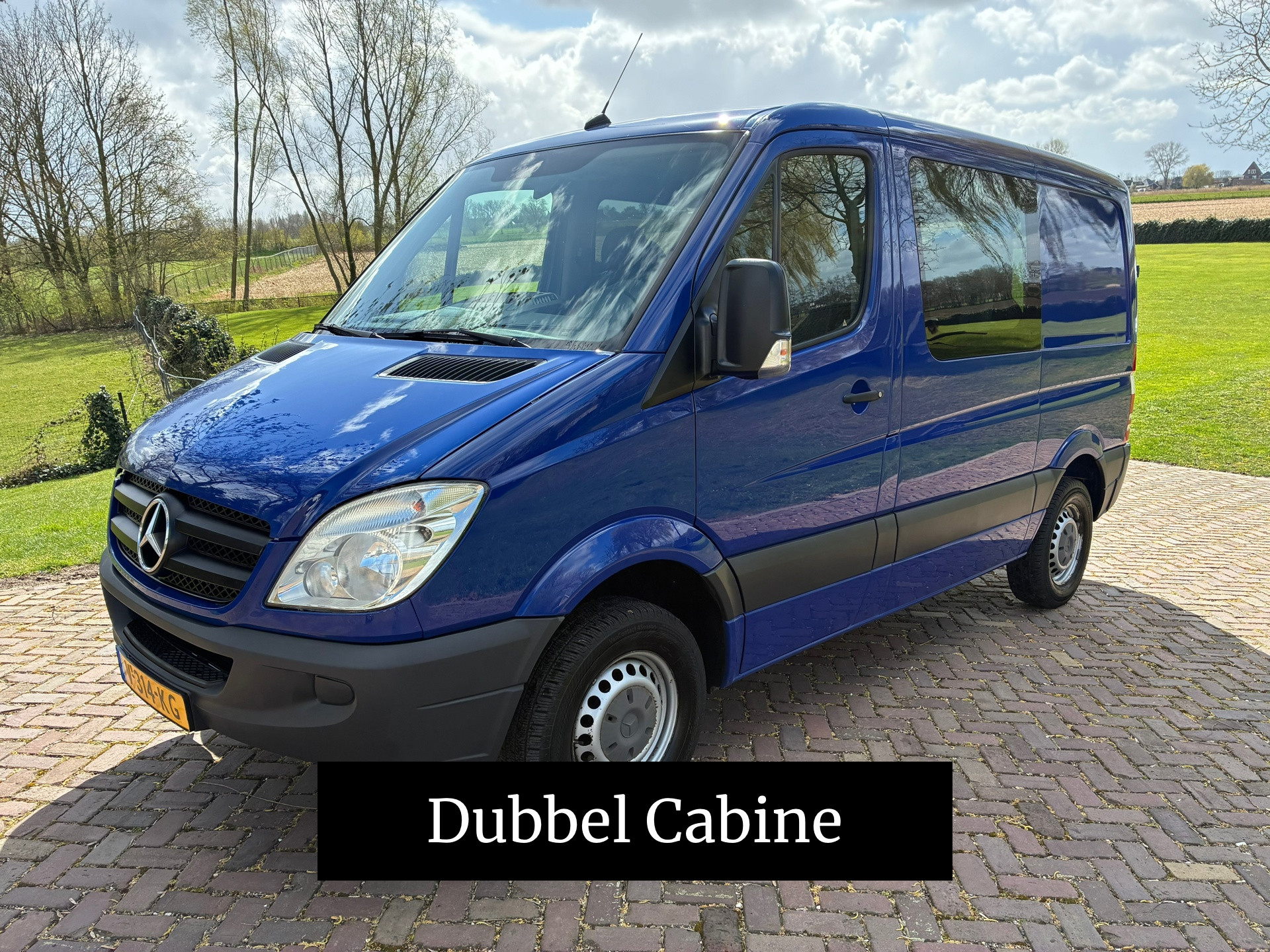Mercedes-Benz Sprinter 210 2.2 CDI DUBBELE CABINE ROLSTOELVERVOER 2013 - voorkant
